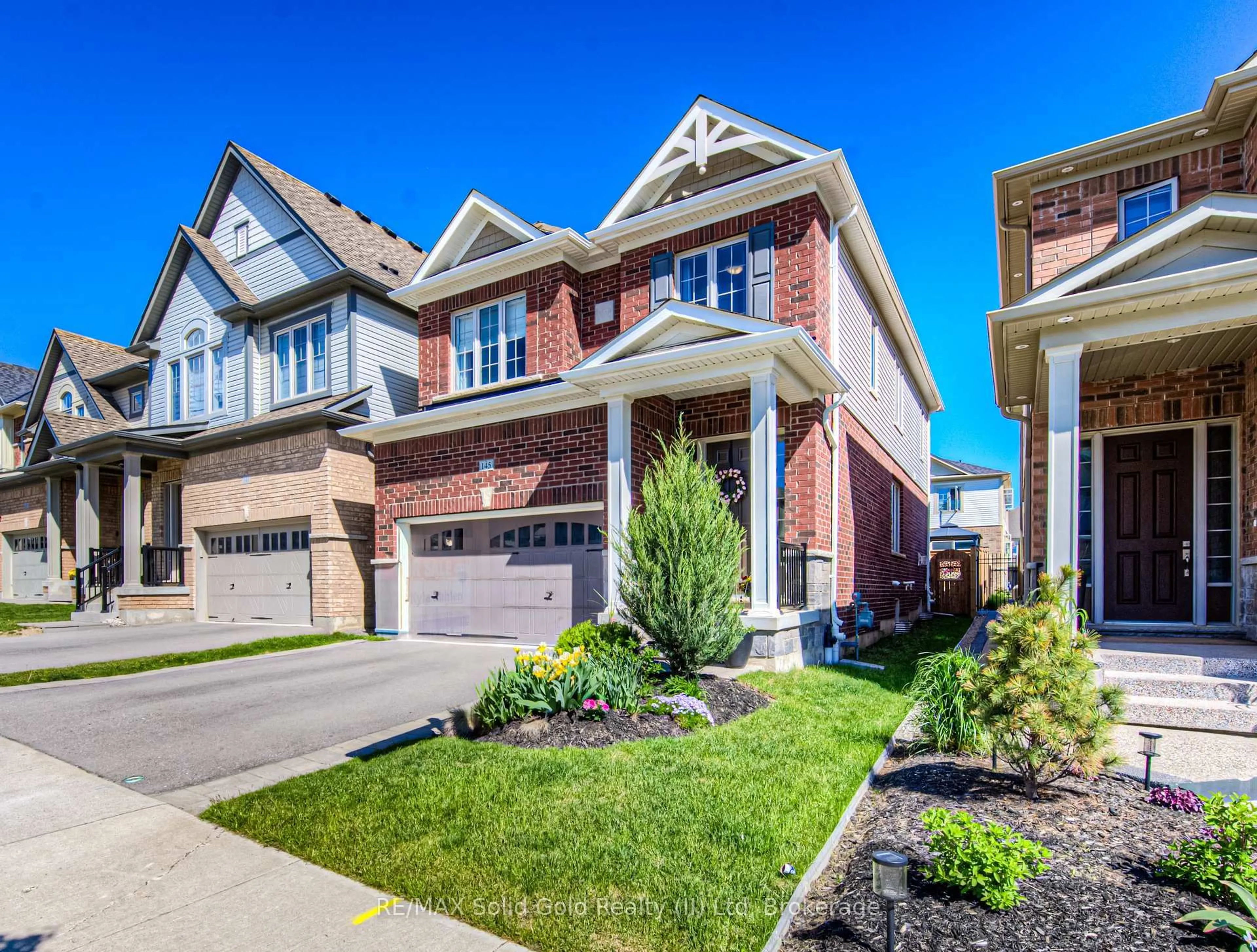 Home with brick exterior material, street for 145 Haldimand St, Kitchener Ontario N2R 0R2