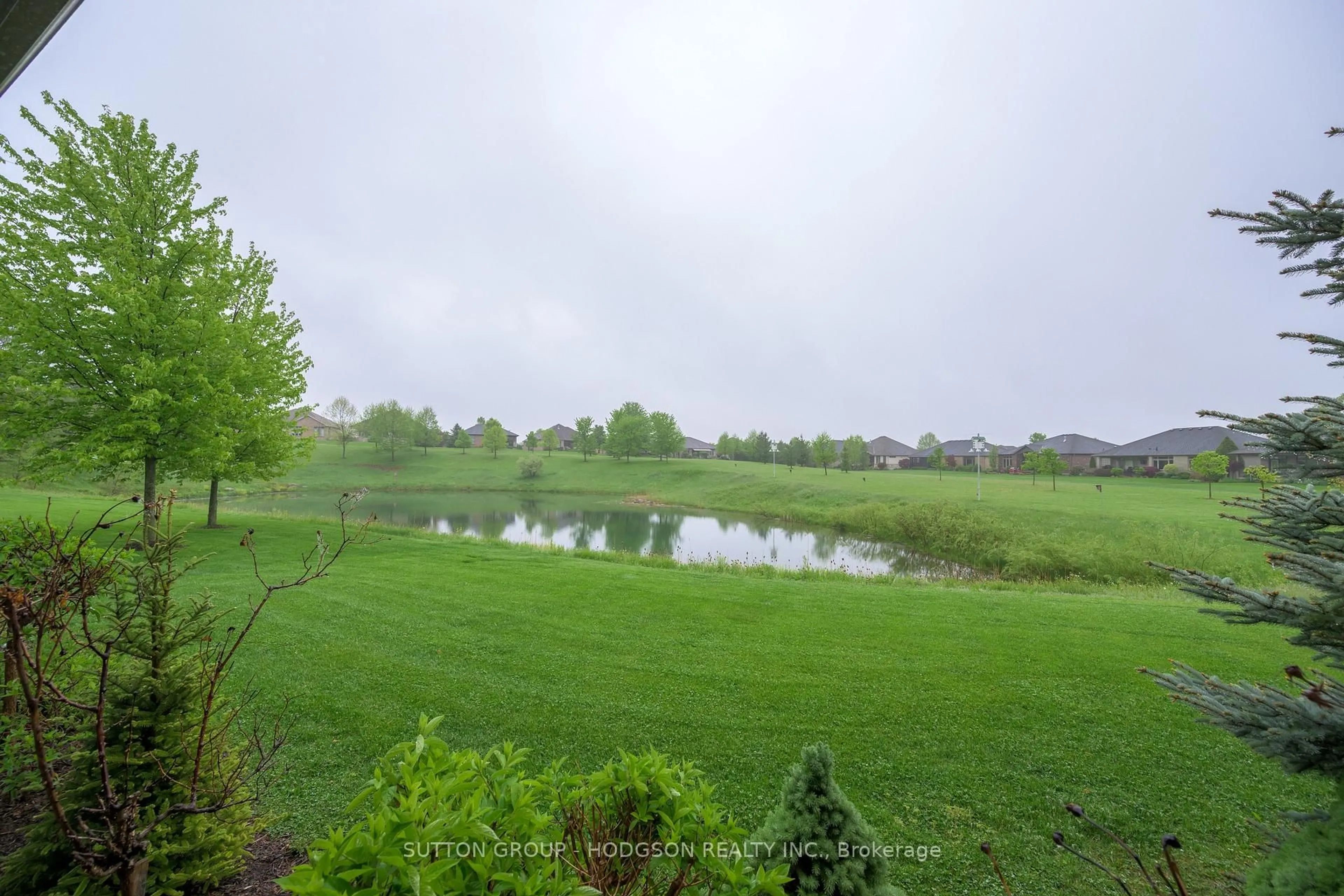 A pic from outside/outdoor area/front of a property/back of a property/a pic from drone, water/lake/river/ocean view for 2678 Sandra Post Cres, London South Ontario N6K 5R4