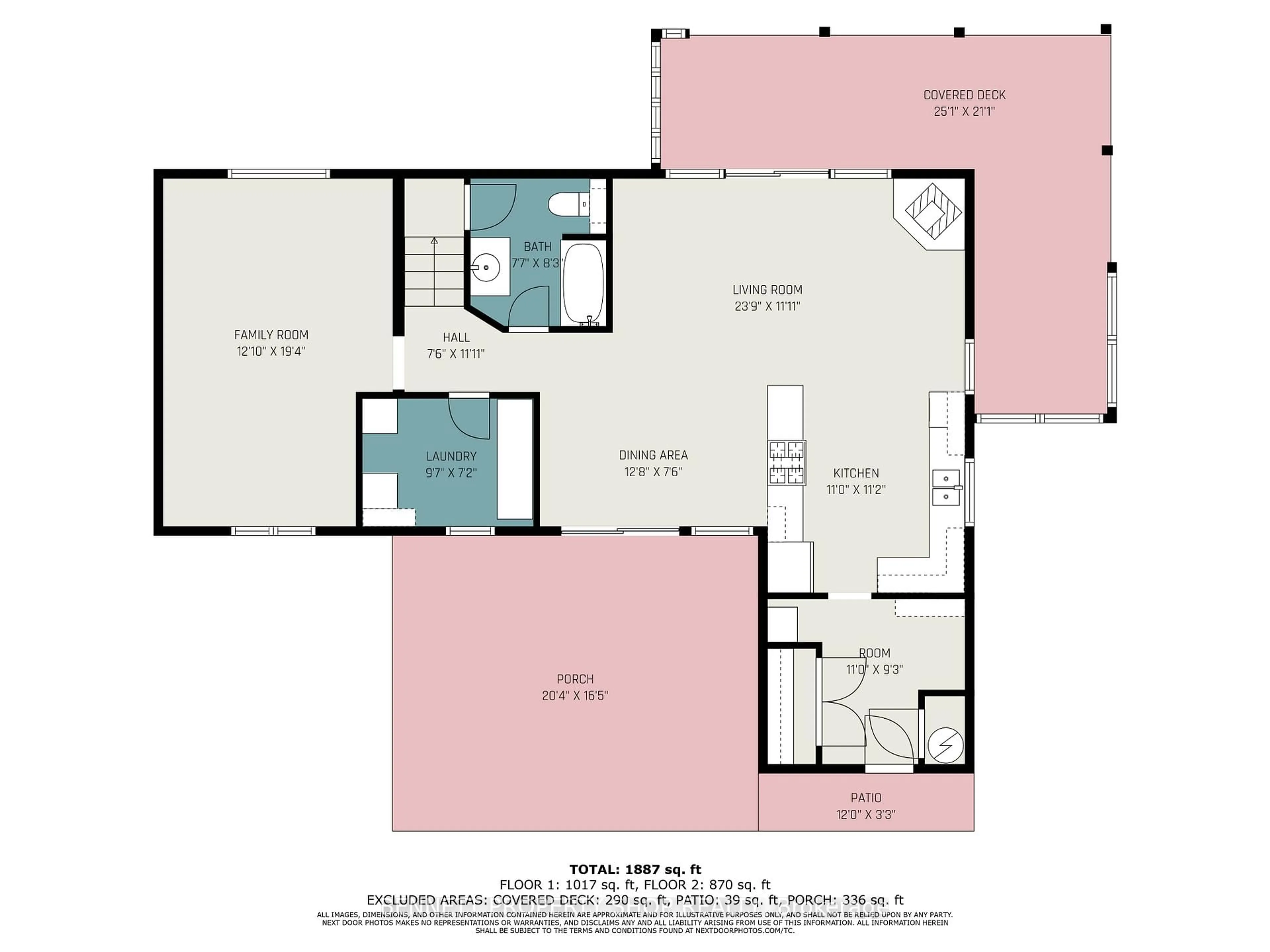 Floor plan for 22 Maryann Lane, Renfrew Ontario K7V 3Z8