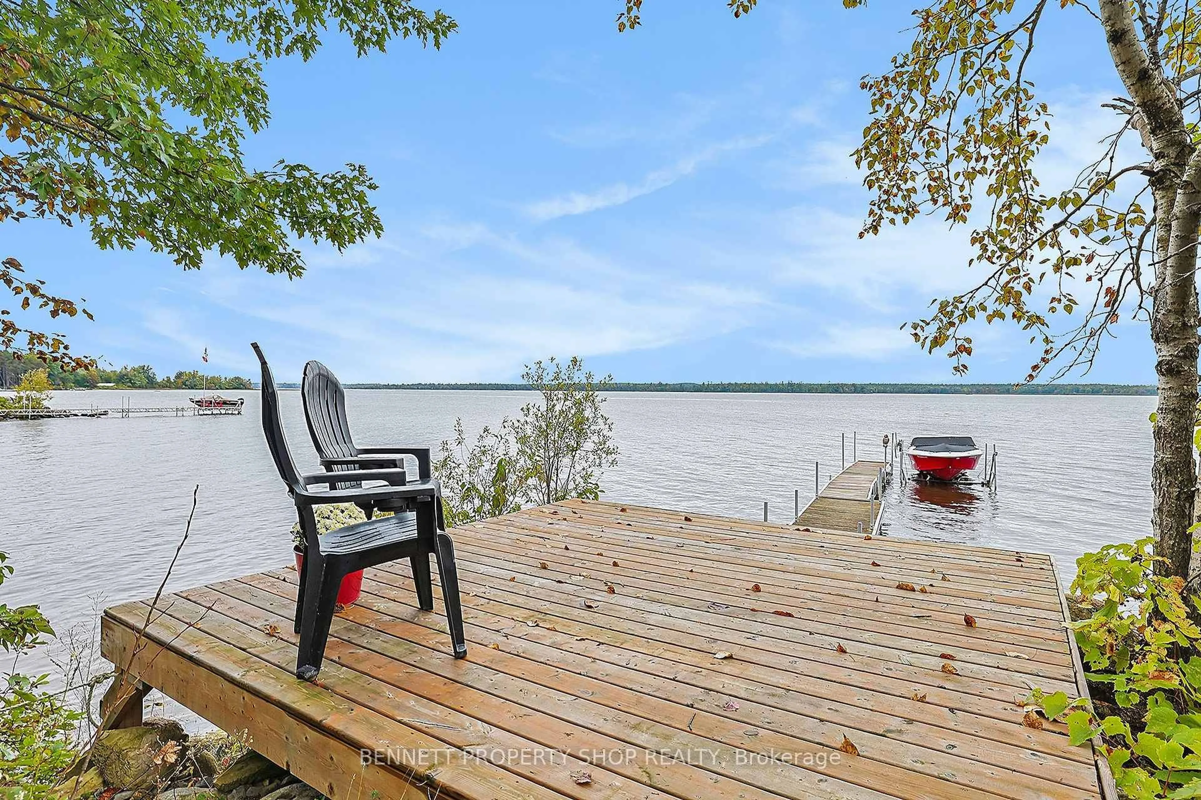 Patio, water/lake/river/ocean view for 22 Maryann Lane, Renfrew Ontario K7V 3Z8
