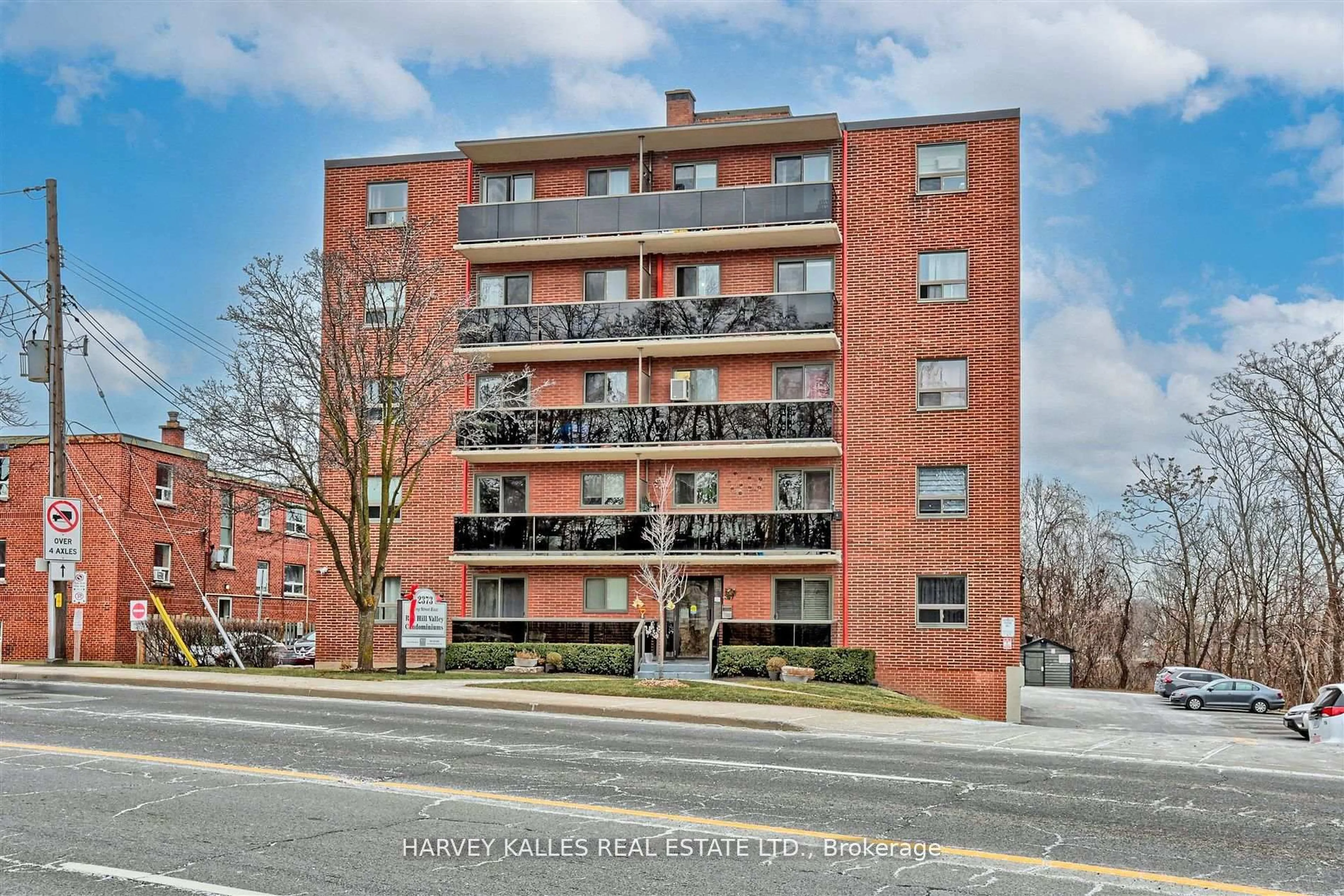 Home with brick exterior material, street for 2373 King St #45, Hamilton Ontario L8K 1X9