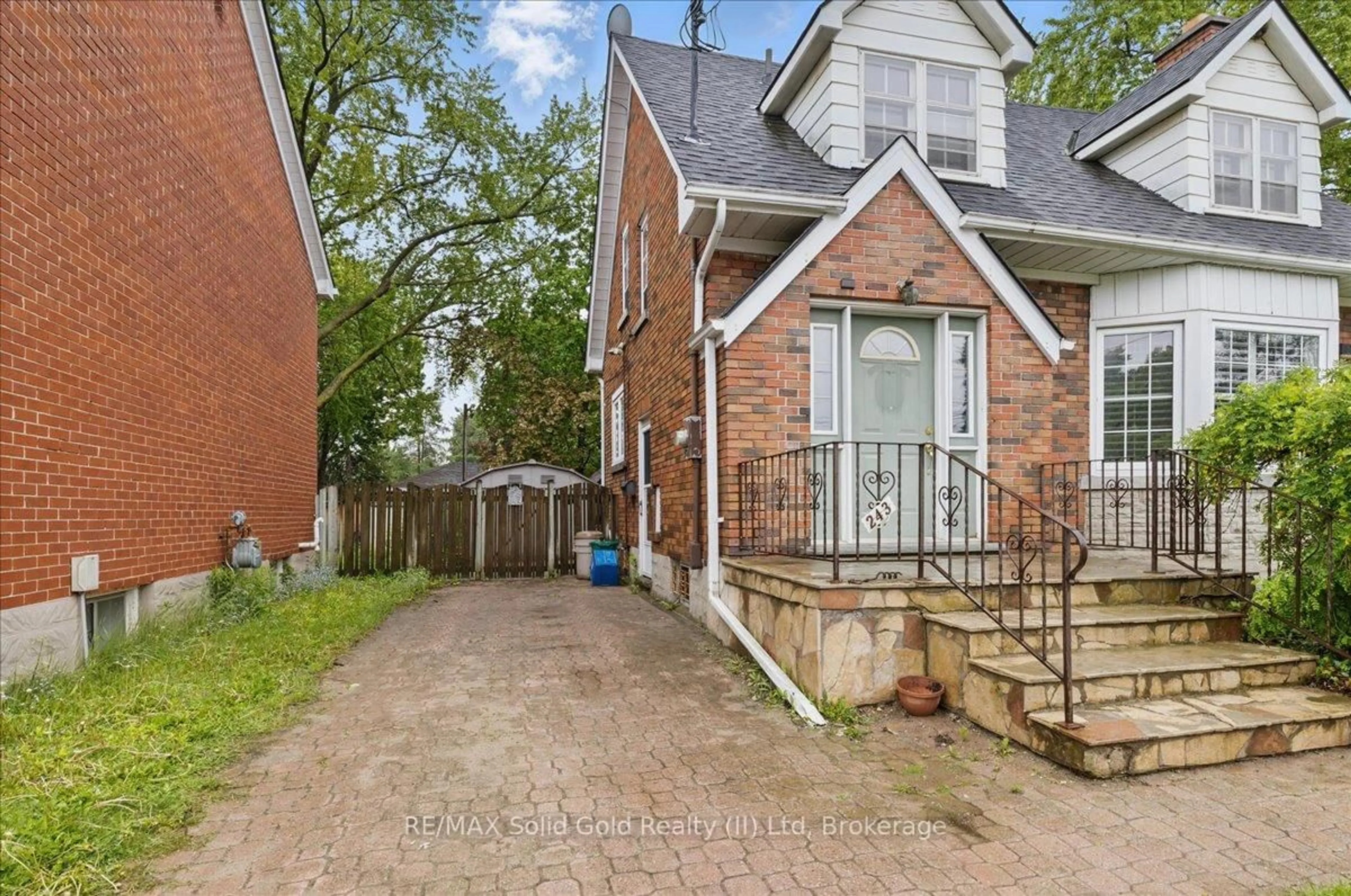 Home with brick exterior material, street for 243 Sydney St, Kitchener Ontario N2G 3V6