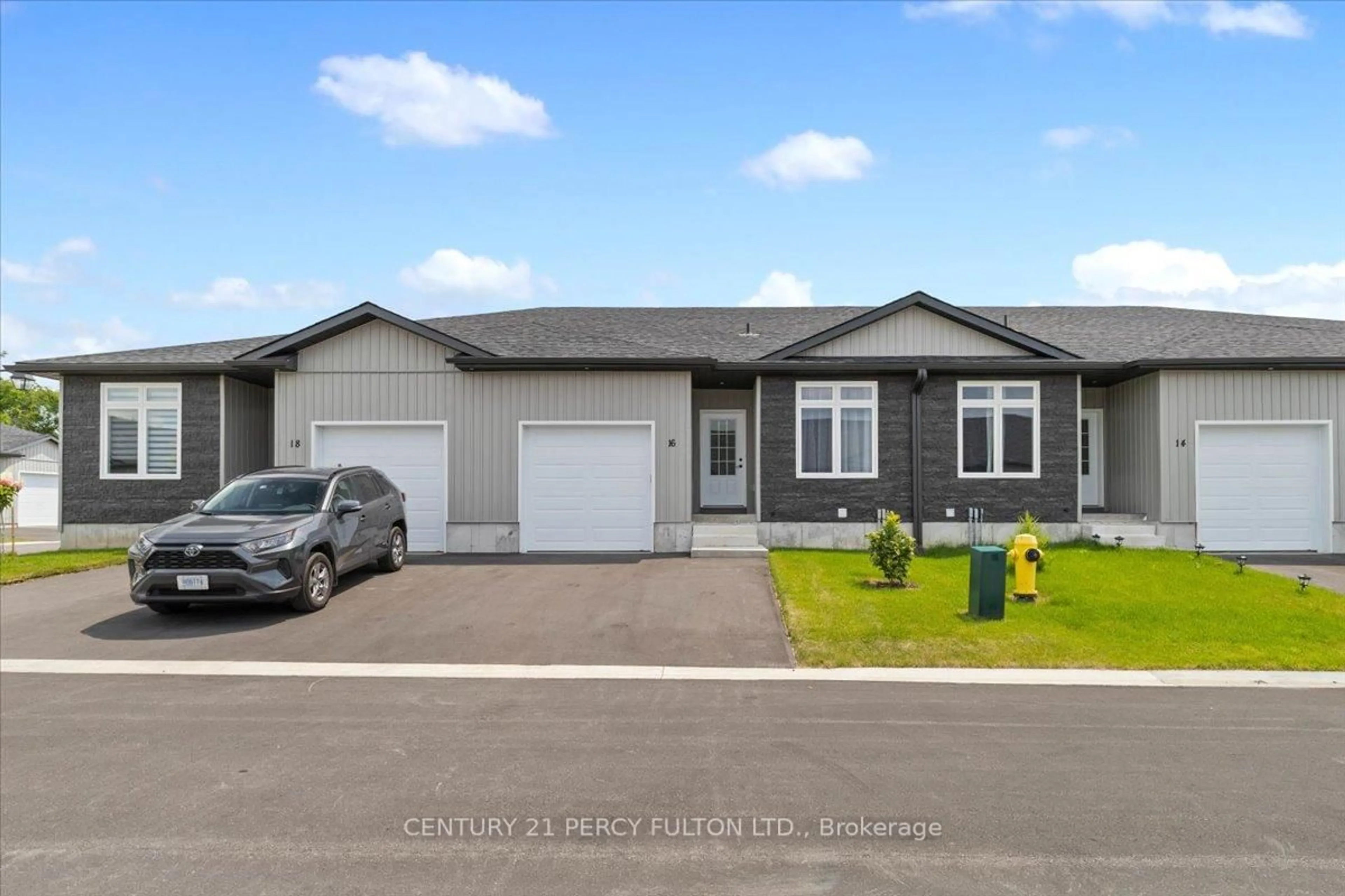 Home with vinyl exterior material, street for 16 Dayton Crt, Prince Edward County Ontario K0K 2T0