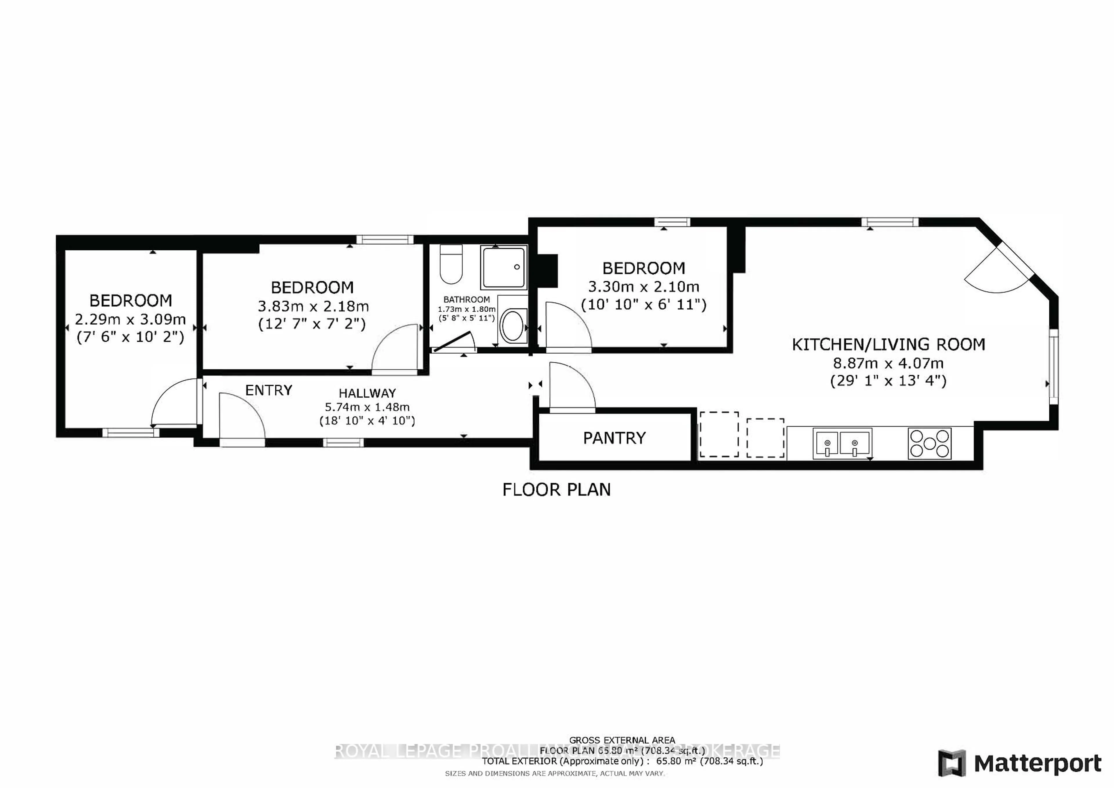 Floor plan for 370 Barrie St, Kingston Ontario K7K 3T3