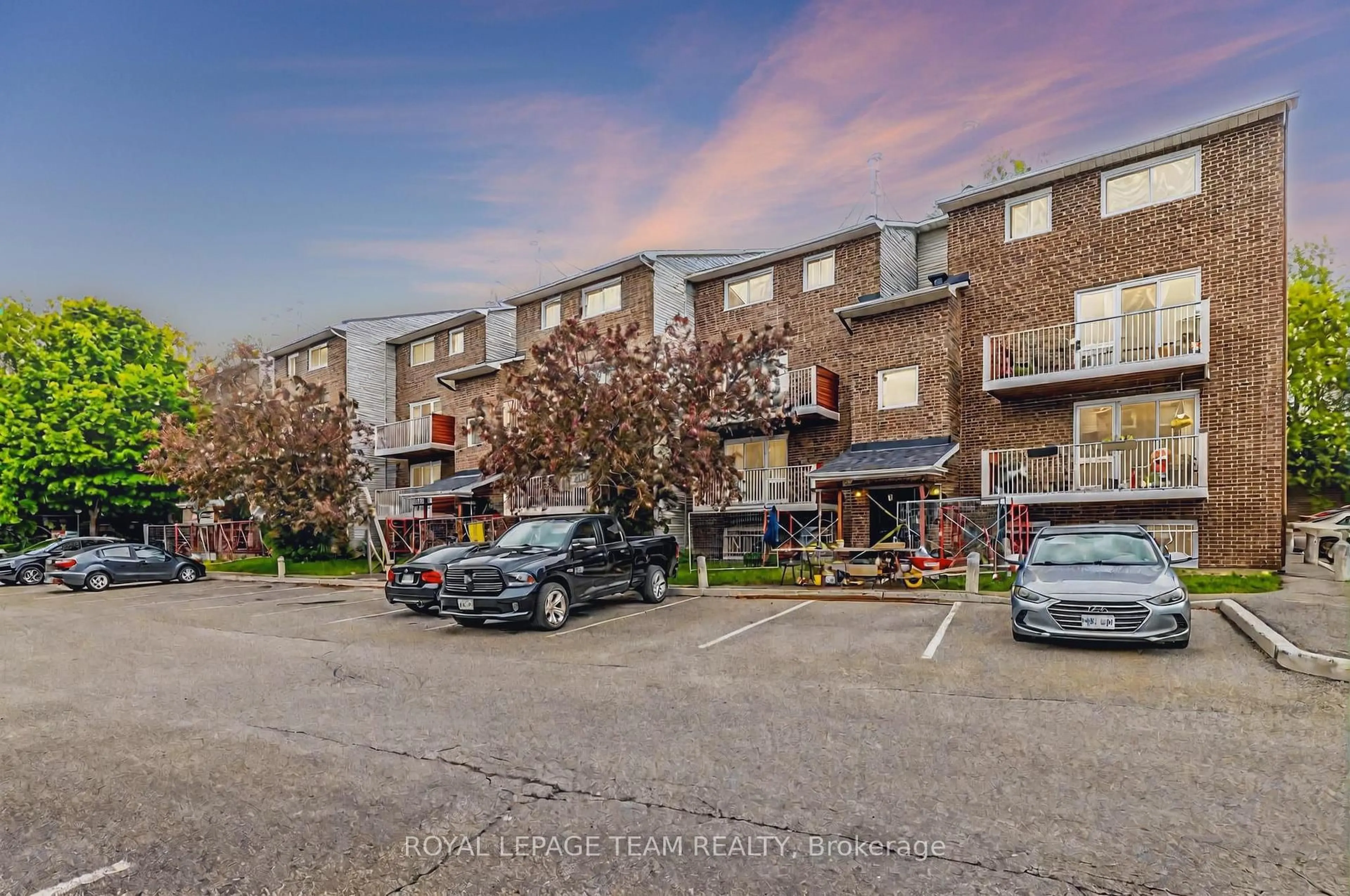 A pic from outside/outdoor area/front of a property/back of a property/a pic from drone, street for 1589 St. Bernard St #603, Ottawa Ontario K1T 3H9