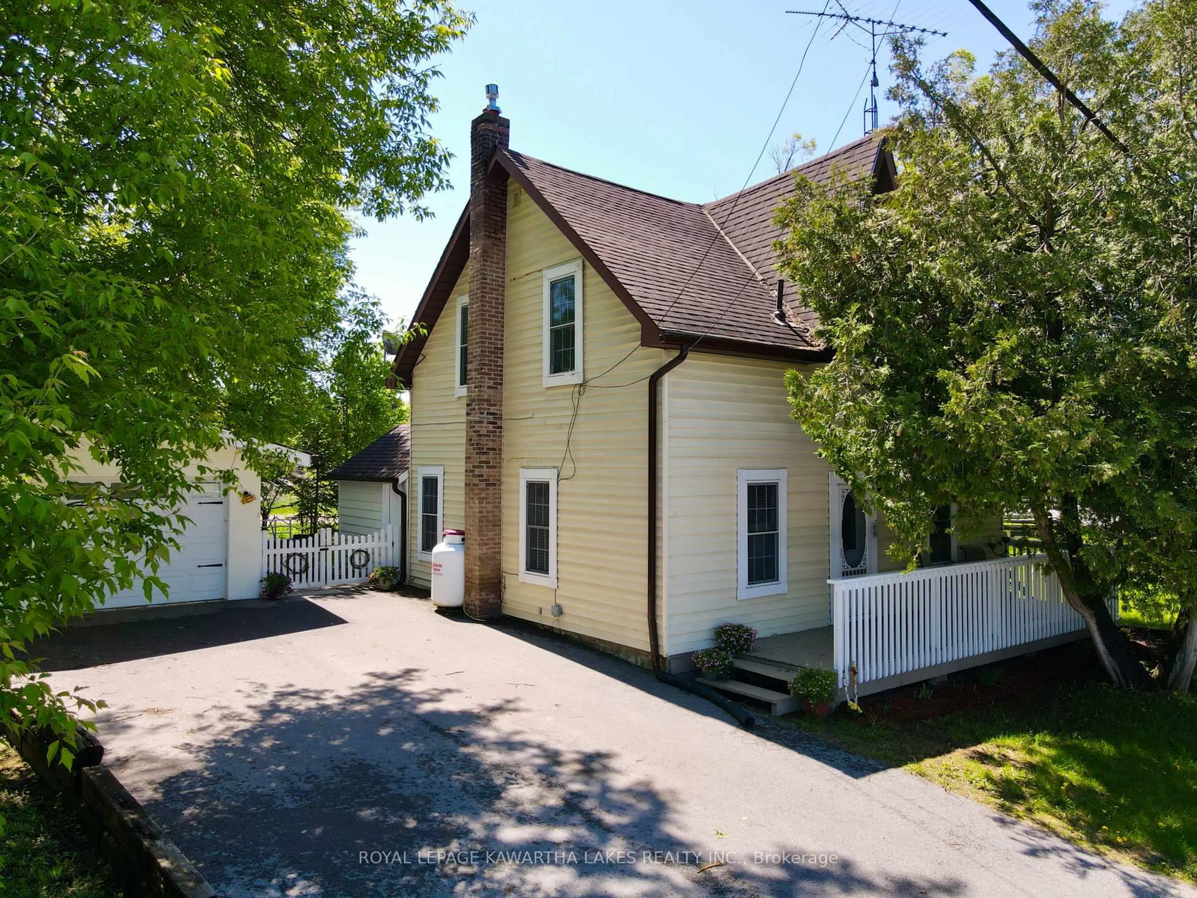 A pic from outside/outdoor area/front of a property/back of a property/a pic from drone, street for 3472 Monck Rd, Kawartha Lakes Ontario K0M 1K0