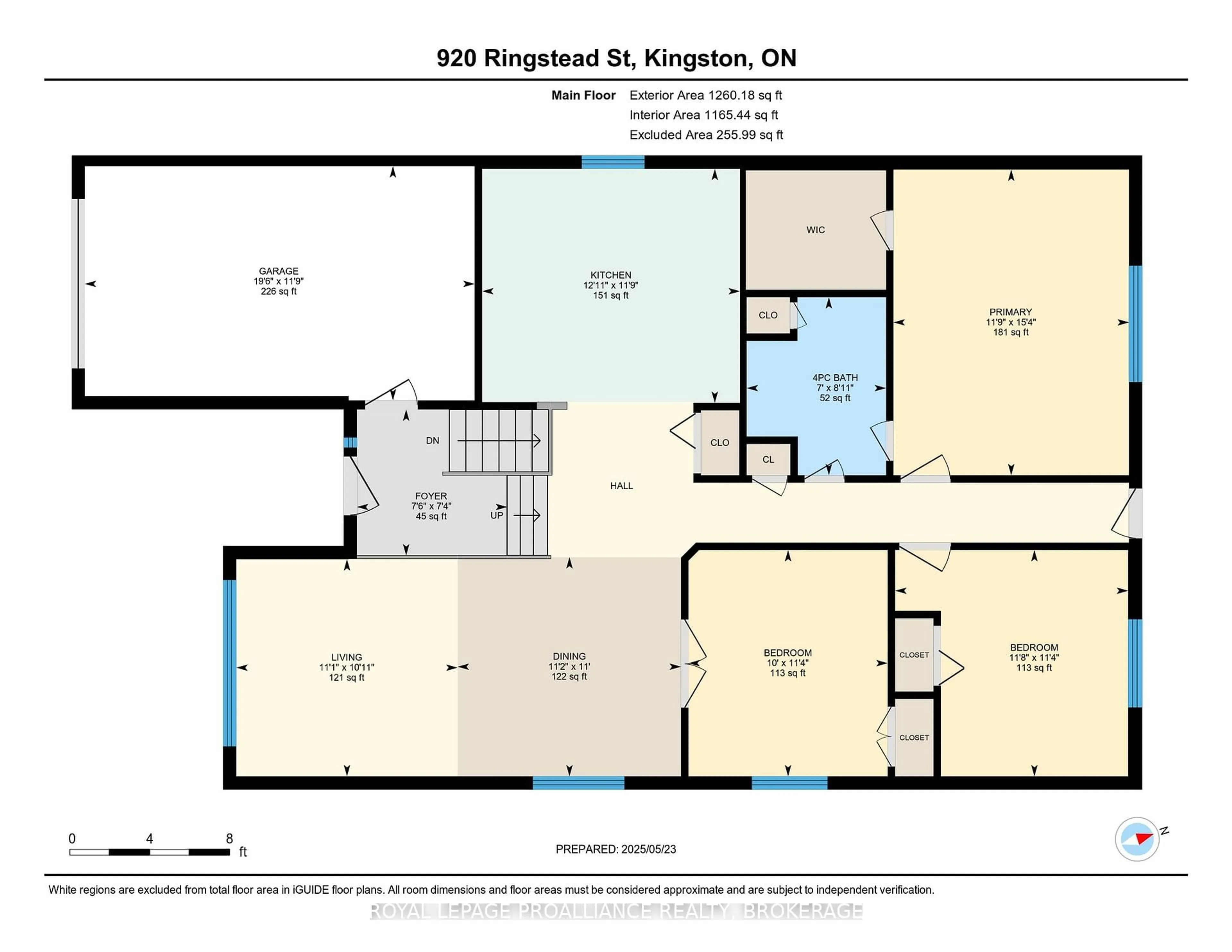 Floor plan for 920 Ringstead St, Kingston Ontario K7M 8V2