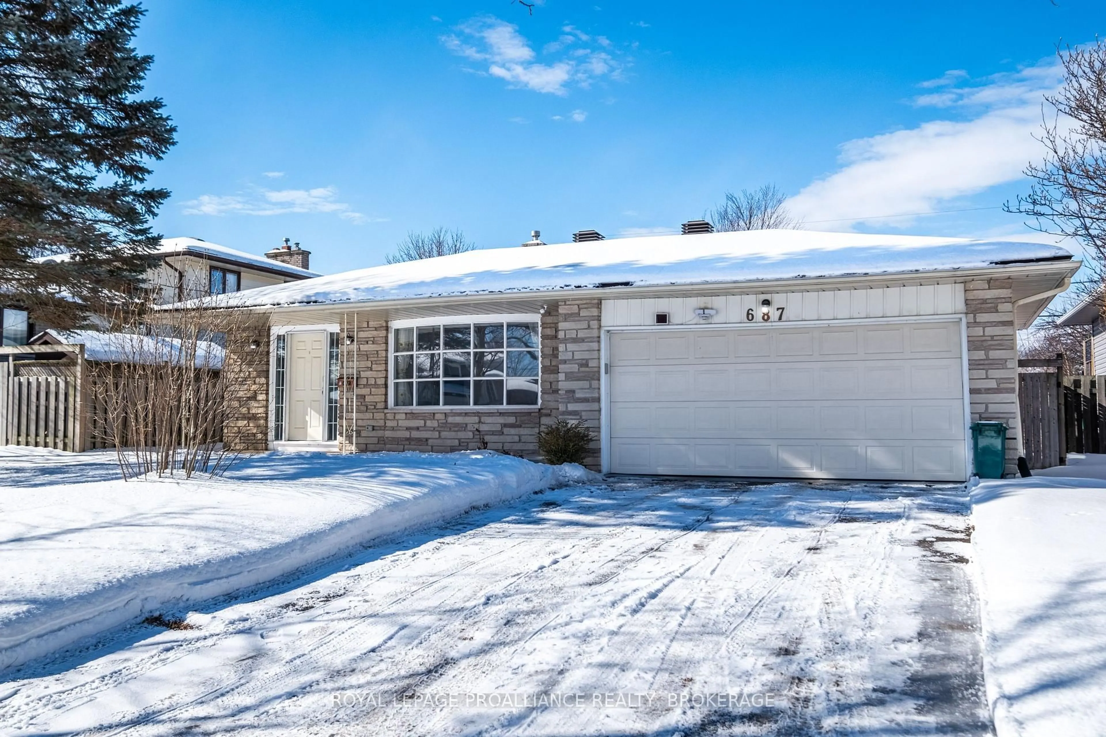 Home with brick exterior material, street for 687 Harrow Pl, Kingston Ontario K7M 5M1
