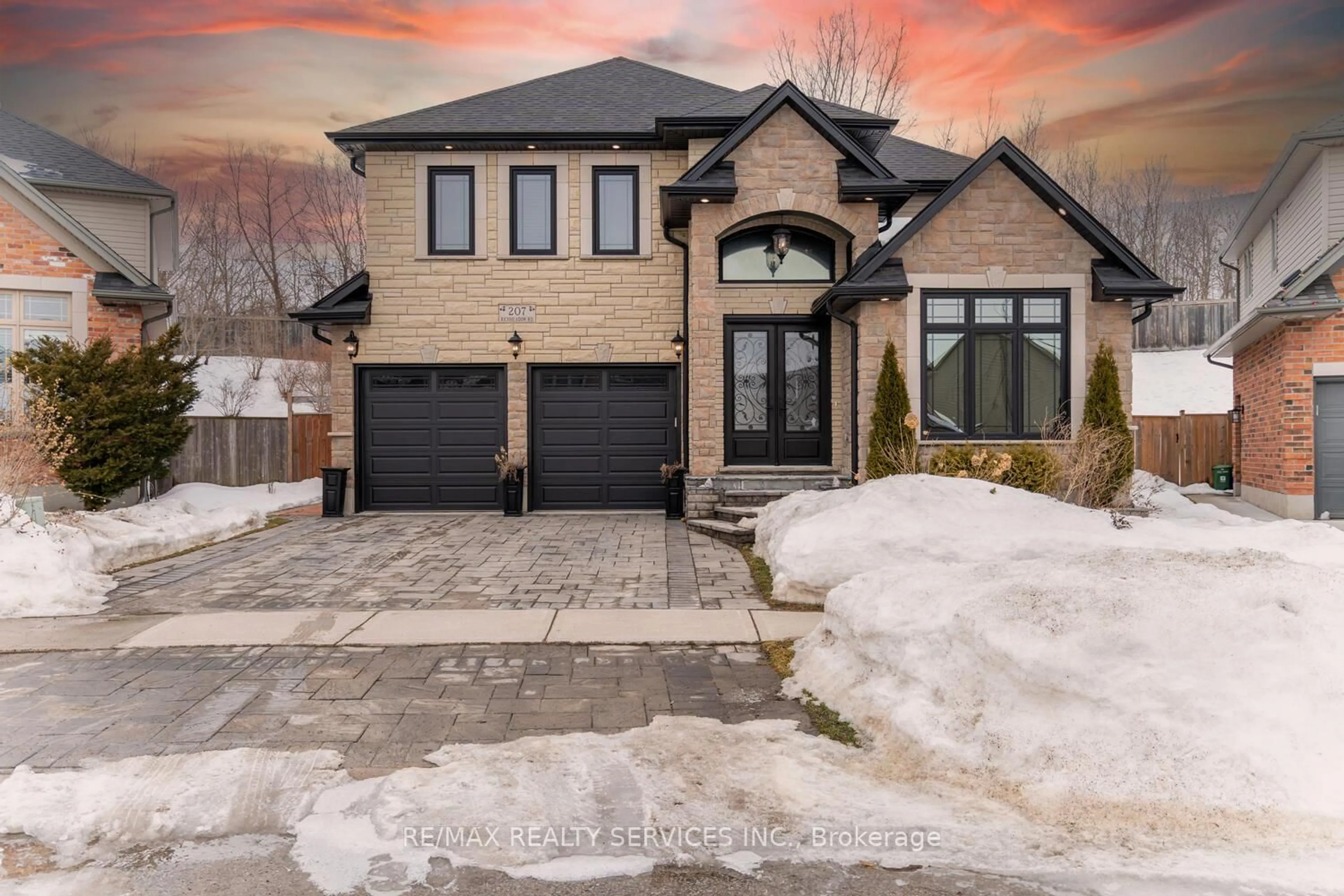 Home with brick exterior material, street for 207 Richmeadow Rd, London North Ontario N6H 5T3