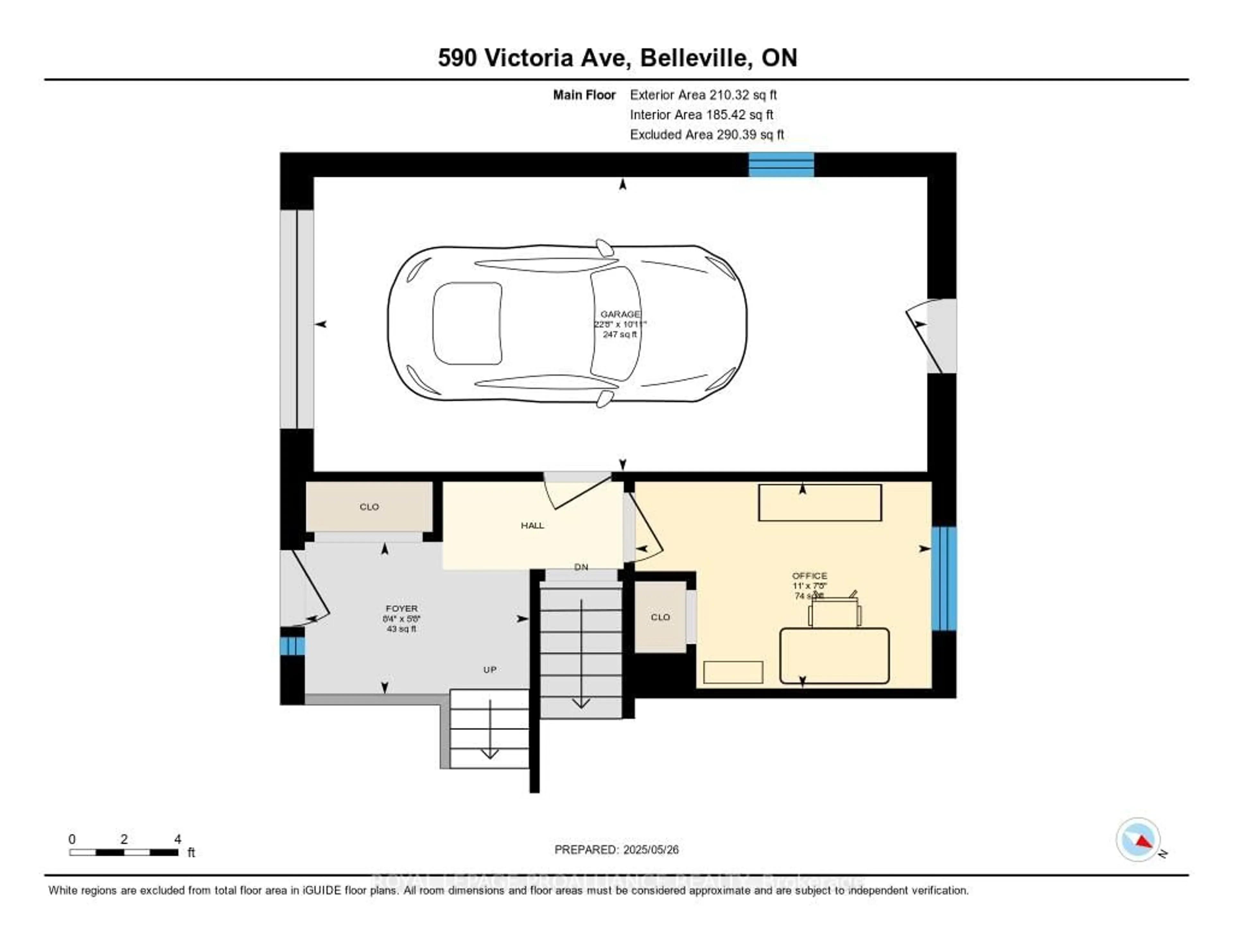 Floor plan for 590 Victoria Ave, Belleville Ontario K8N 2G9