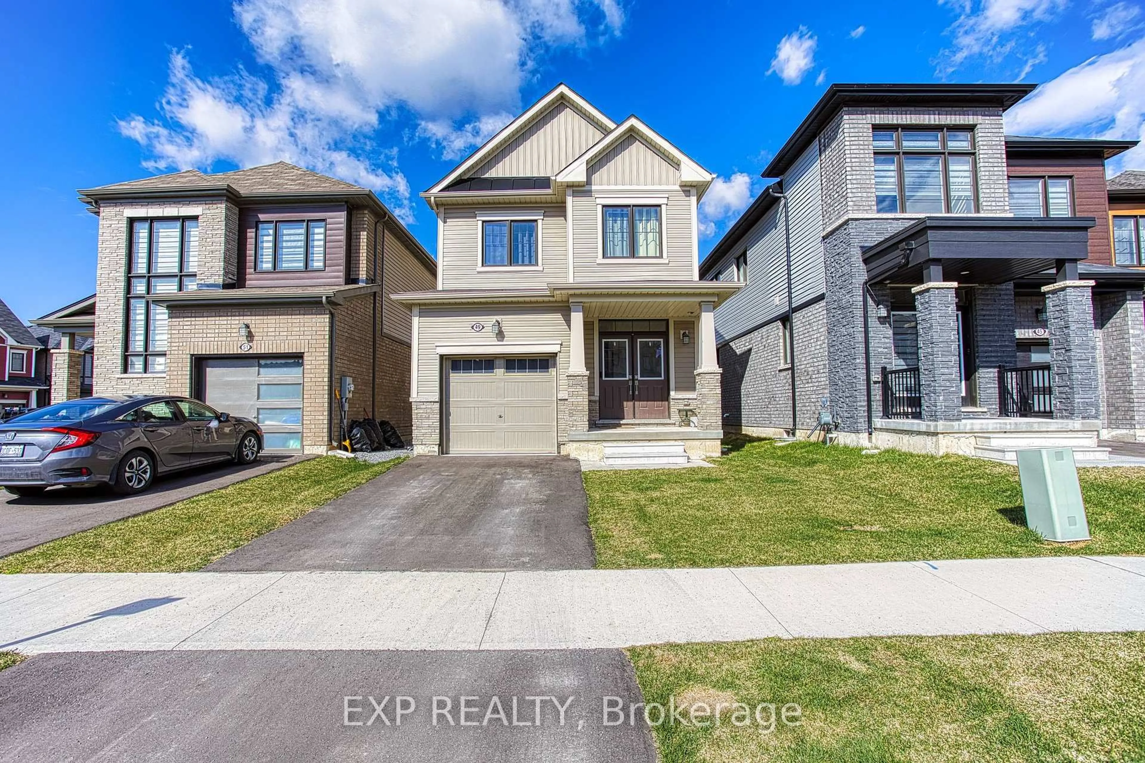 Home with brick exterior material, street for 49 Sugar May Ave, Thorold Ontario L2V 0L3