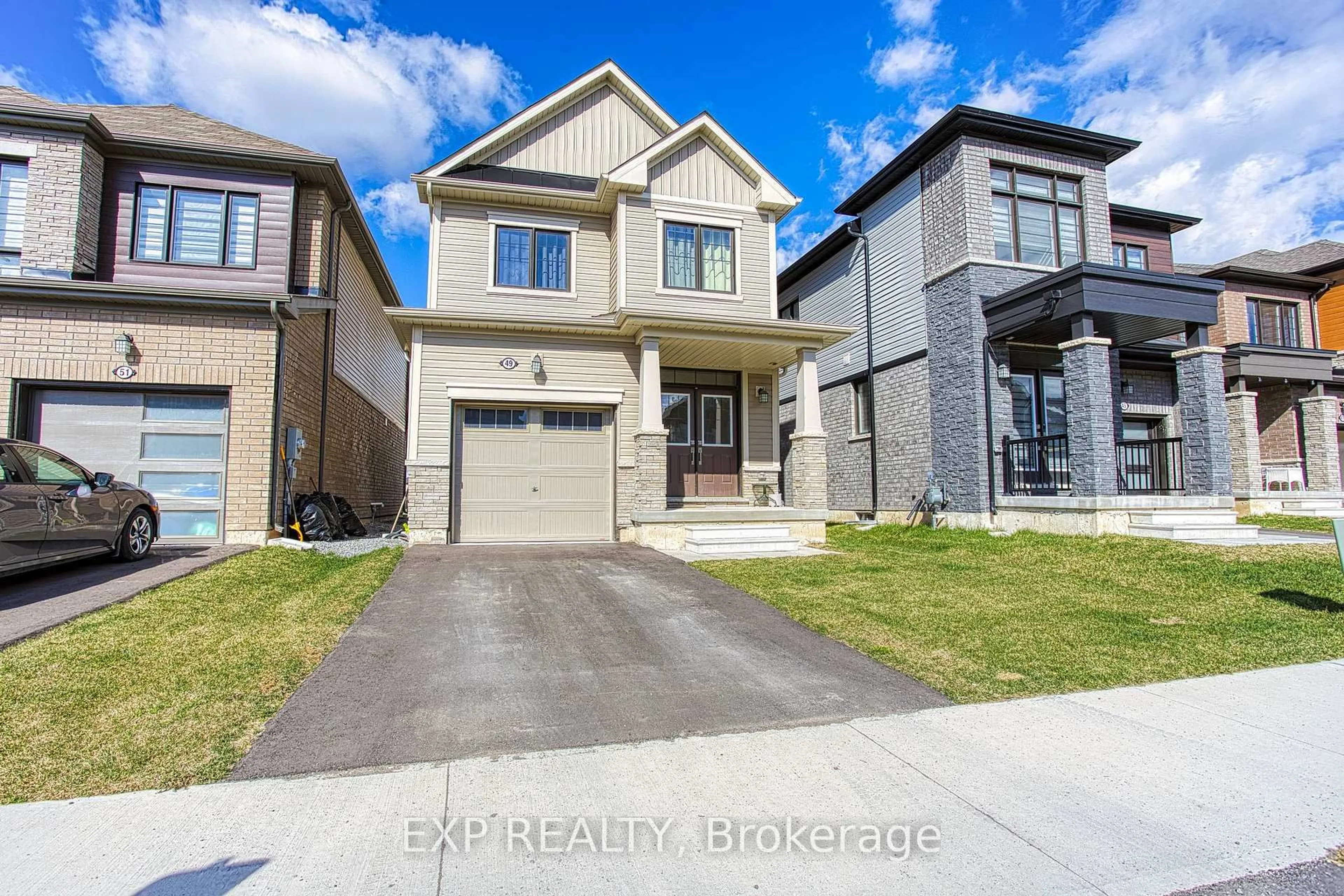 Home with brick exterior material, street for 49 Sugar May Ave, Thorold Ontario L2V 0L3