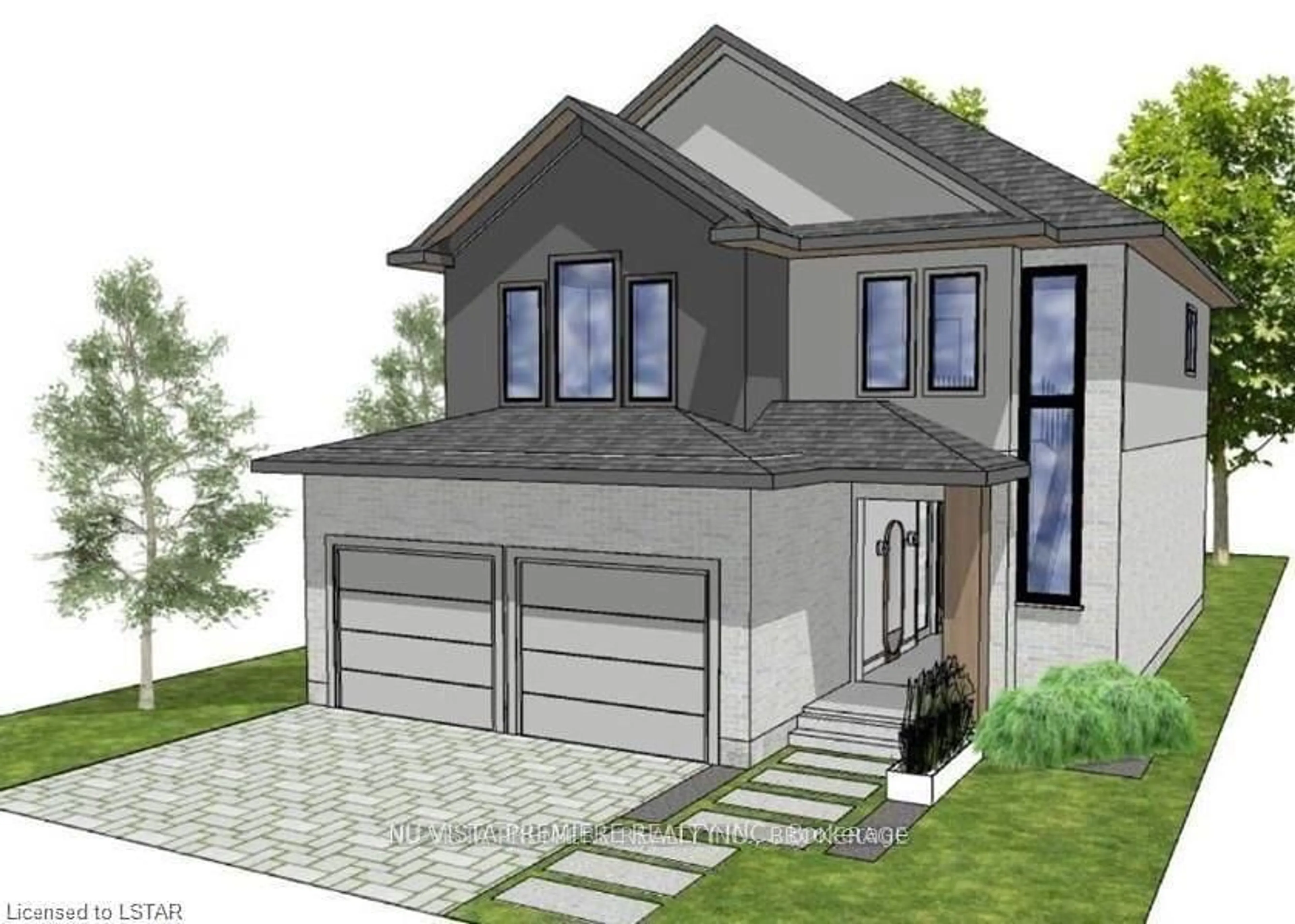 Home with brick exterior material, street for 1189 Honeywood Dr, London South Ontario N6M 1C1
