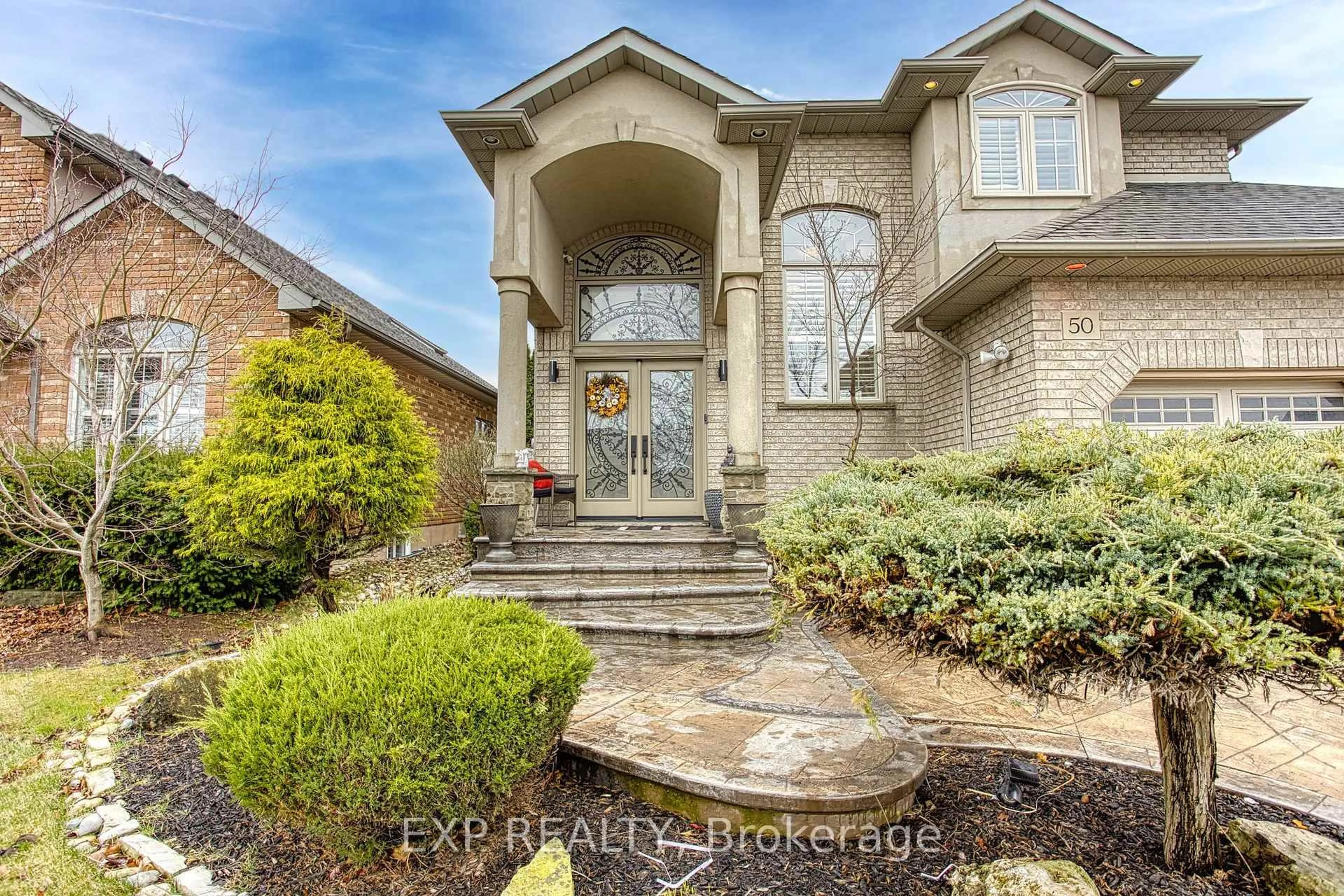 Home with brick exterior material, street for 50 Tuscani Dr, Hamilton Ontario L8E 5W4
