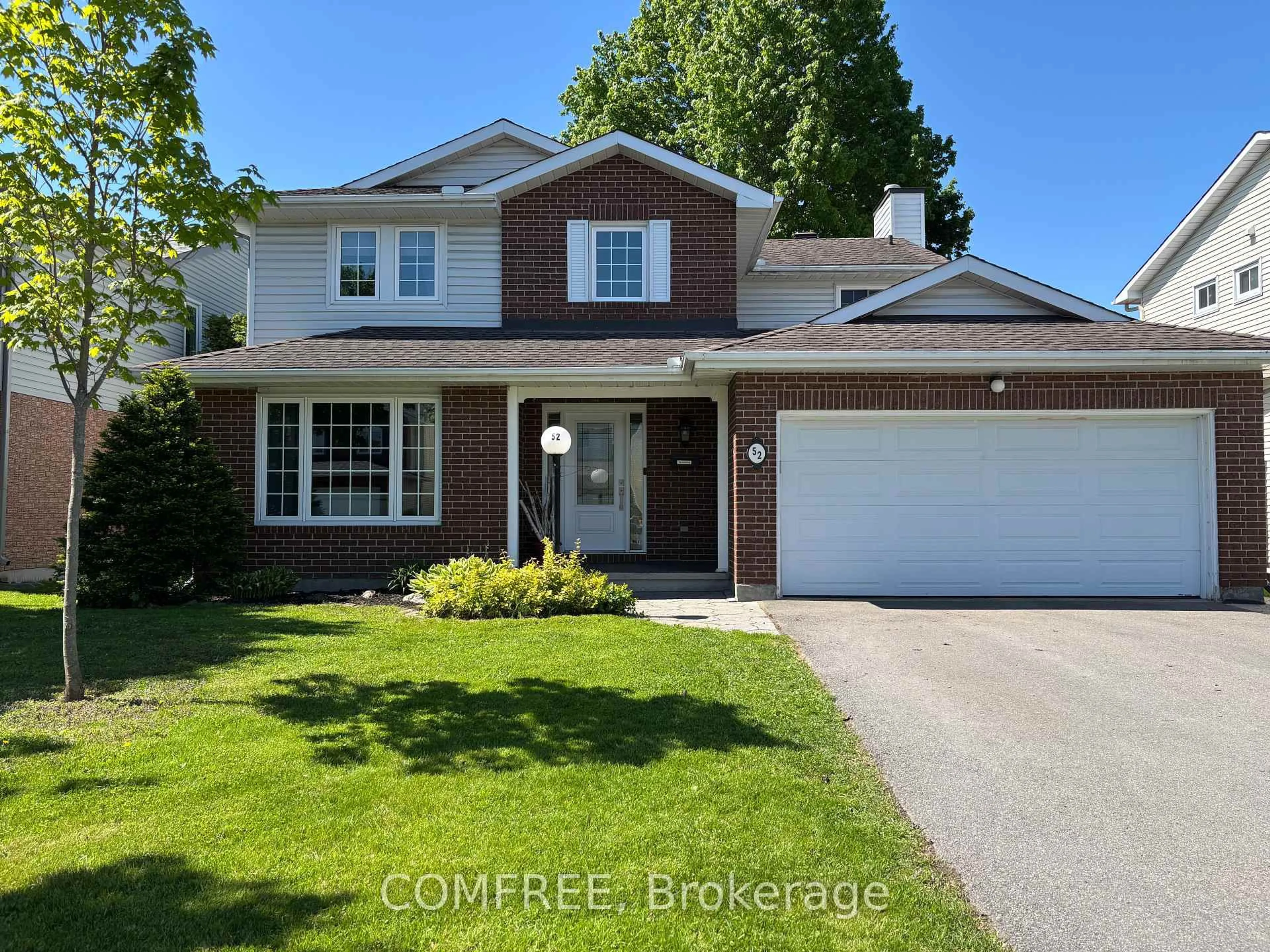 Home with brick exterior material, street for 52 Speers Cres, Kanata Ontario K2M 1W2