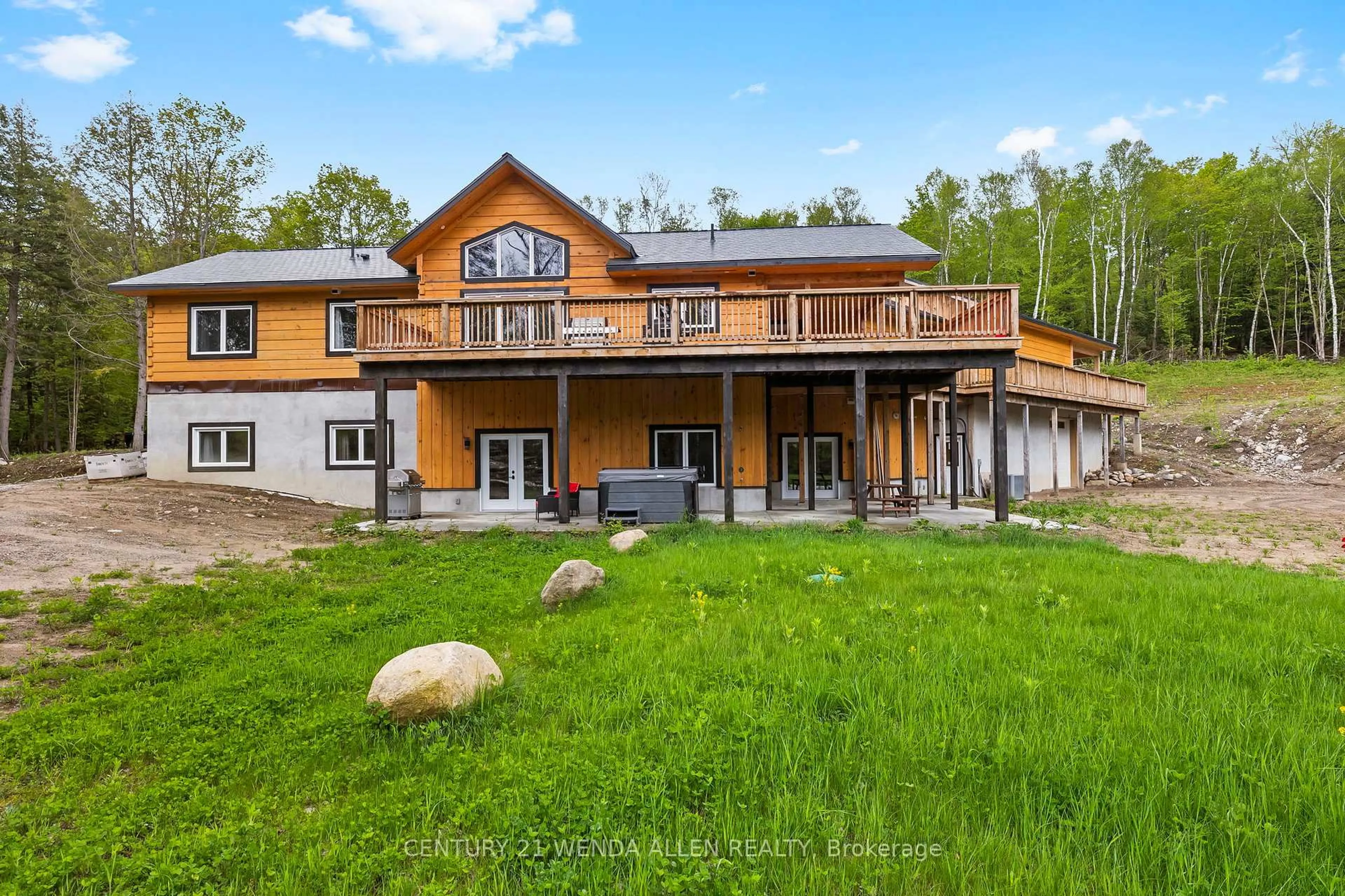 A pic from outside/outdoor area/front of a property/back of a property/a pic from drone, unknown for 511 Brethour Rd, Bancroft Ontario K0L 1C0