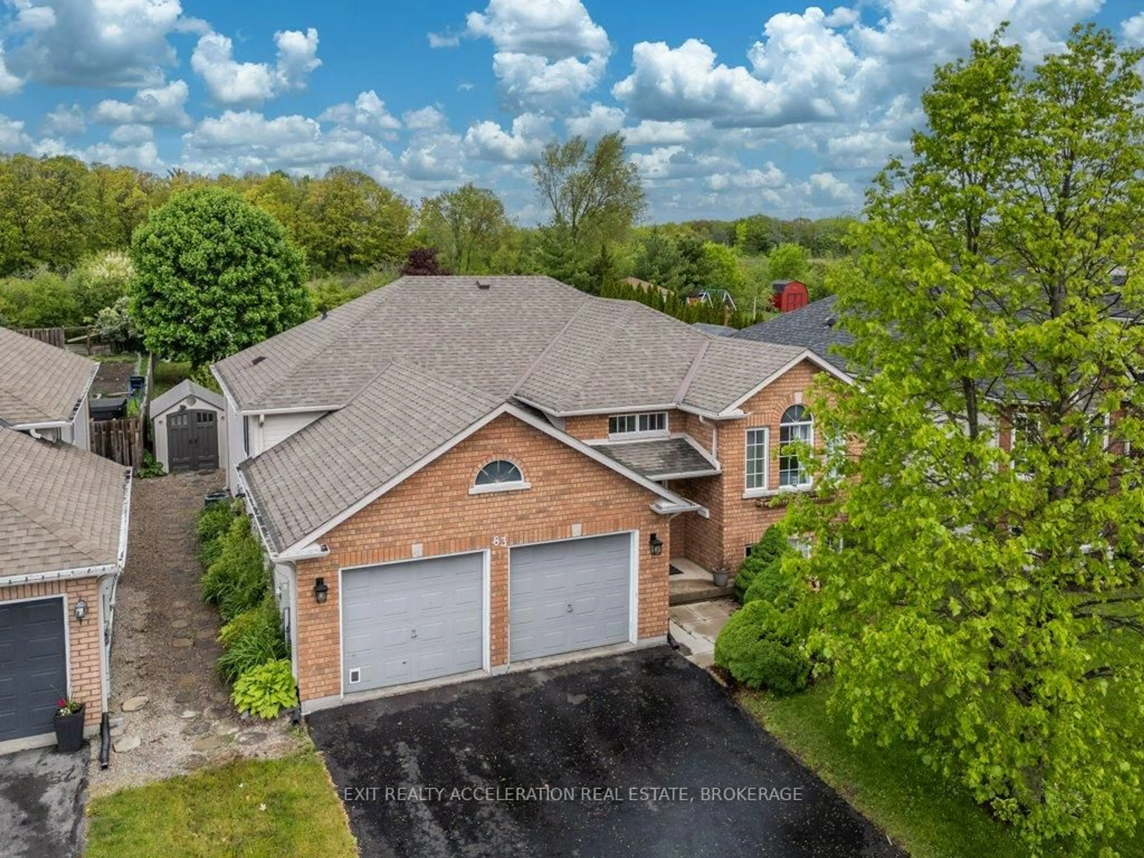 A pic from outside/outdoor area/front of a property/back of a property/a pic from drone, street for 83 Beverly St, Greater Napanee Ontario K7R 3X7