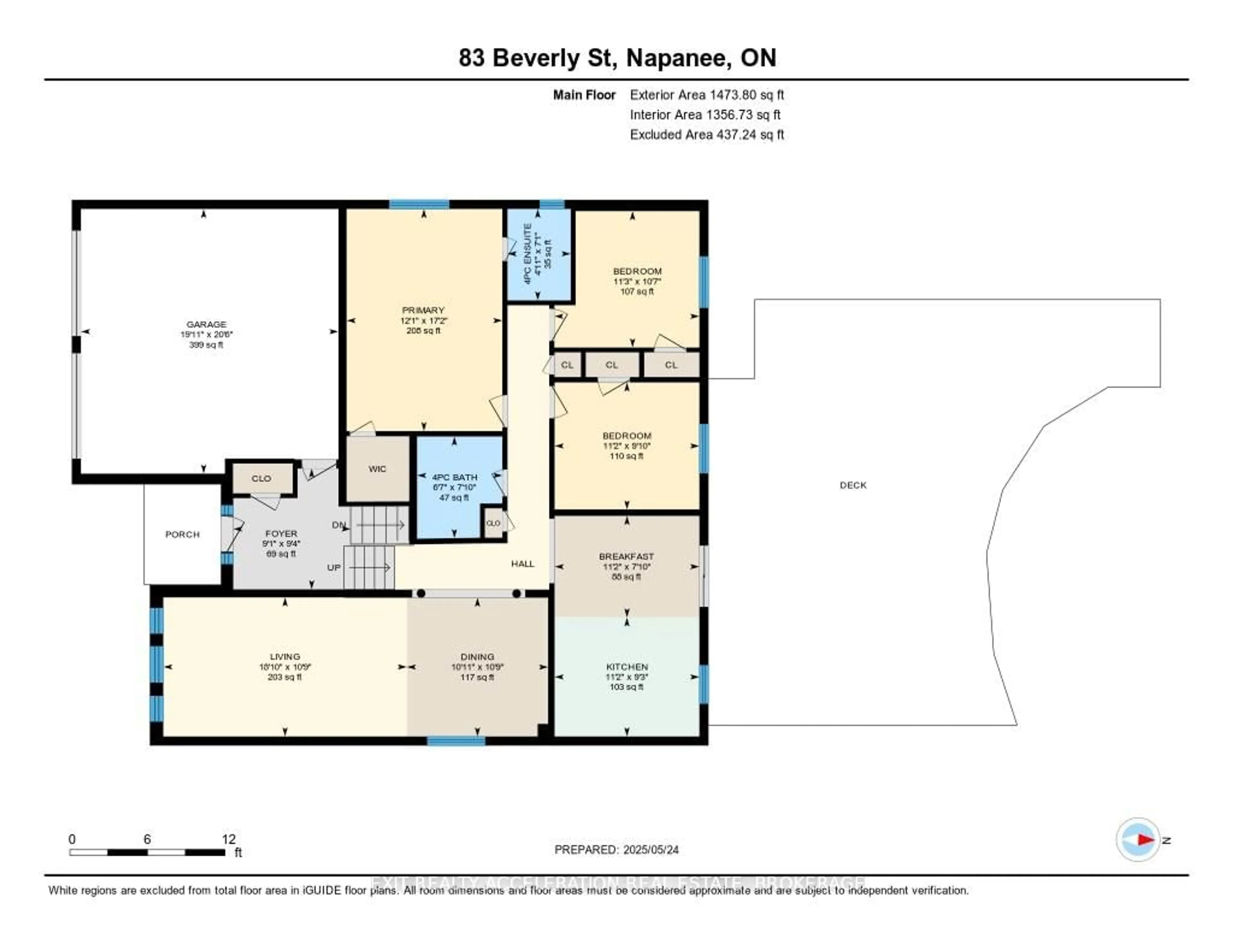 Floor plan for 83 Beverly St, Greater Napanee Ontario K7R 3X7
