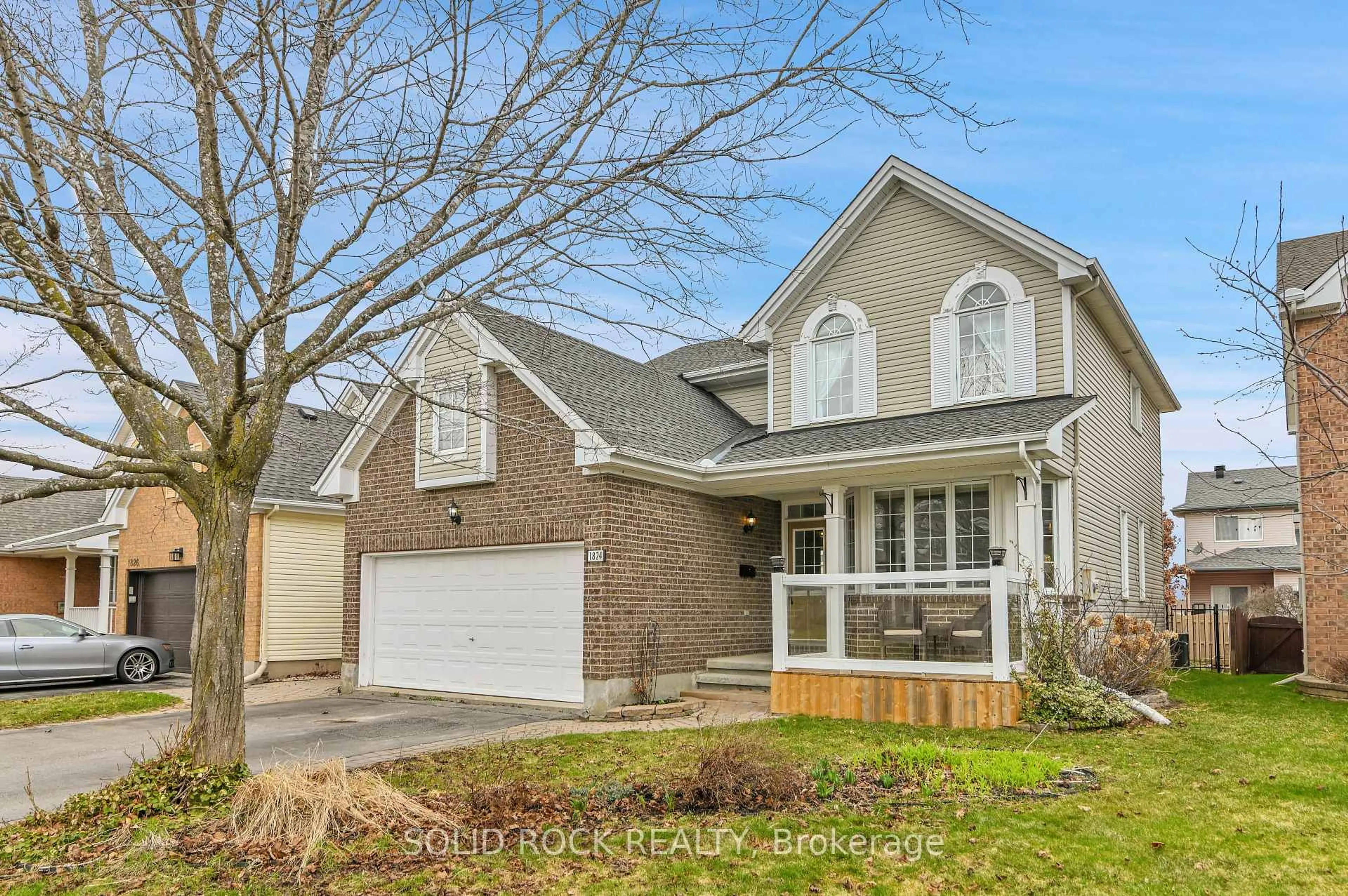 Home with brick exterior material, street for 1824 McCallum Dr, Ottawa Ontario K4A 3T7