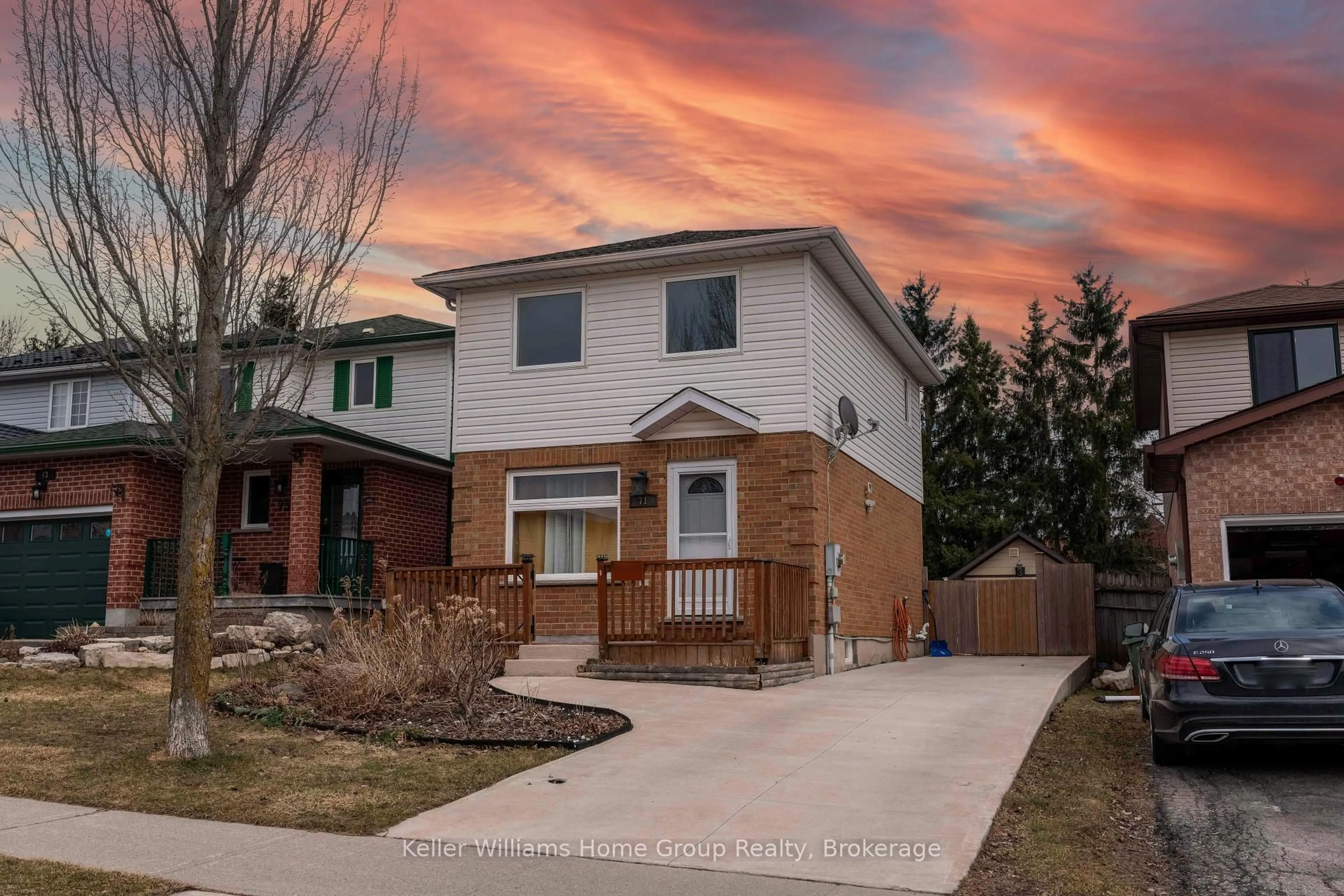 Home with brick exterior material, street for 71 Watt St, Guelph Ontario N1E 6W6