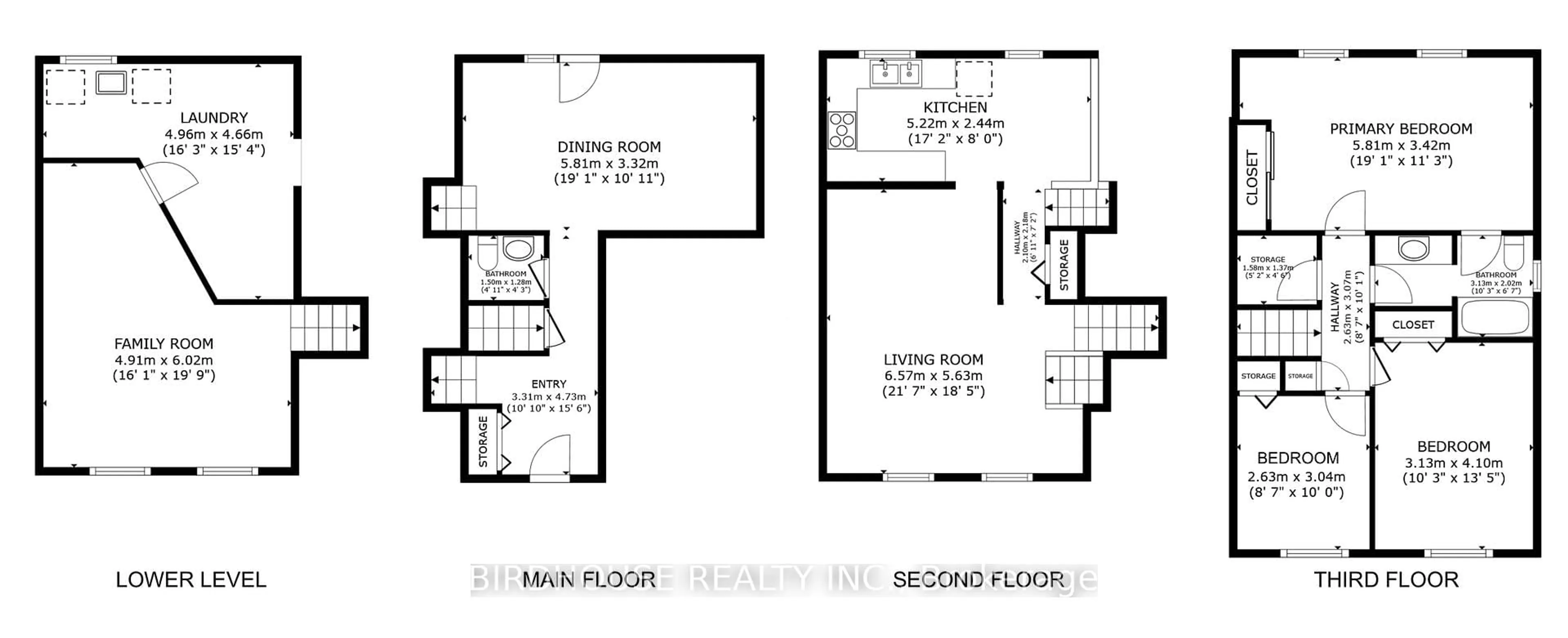 Floor plan for 27 Edwin St, Kawartha Lakes Ontario K9V 4X9