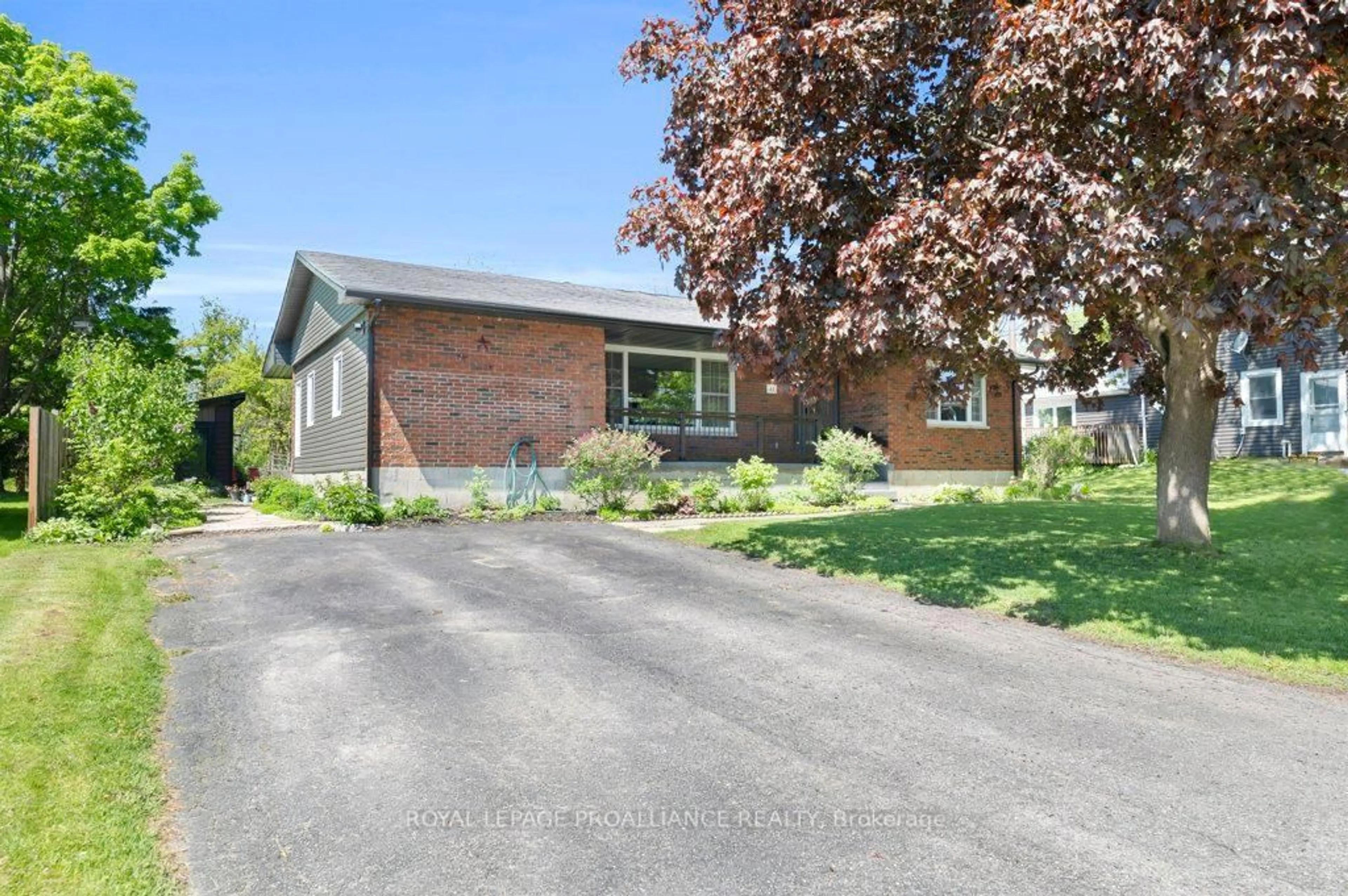 Home with brick exterior material, street for 44 Emma St, Stirling Ontario K0K 3E0