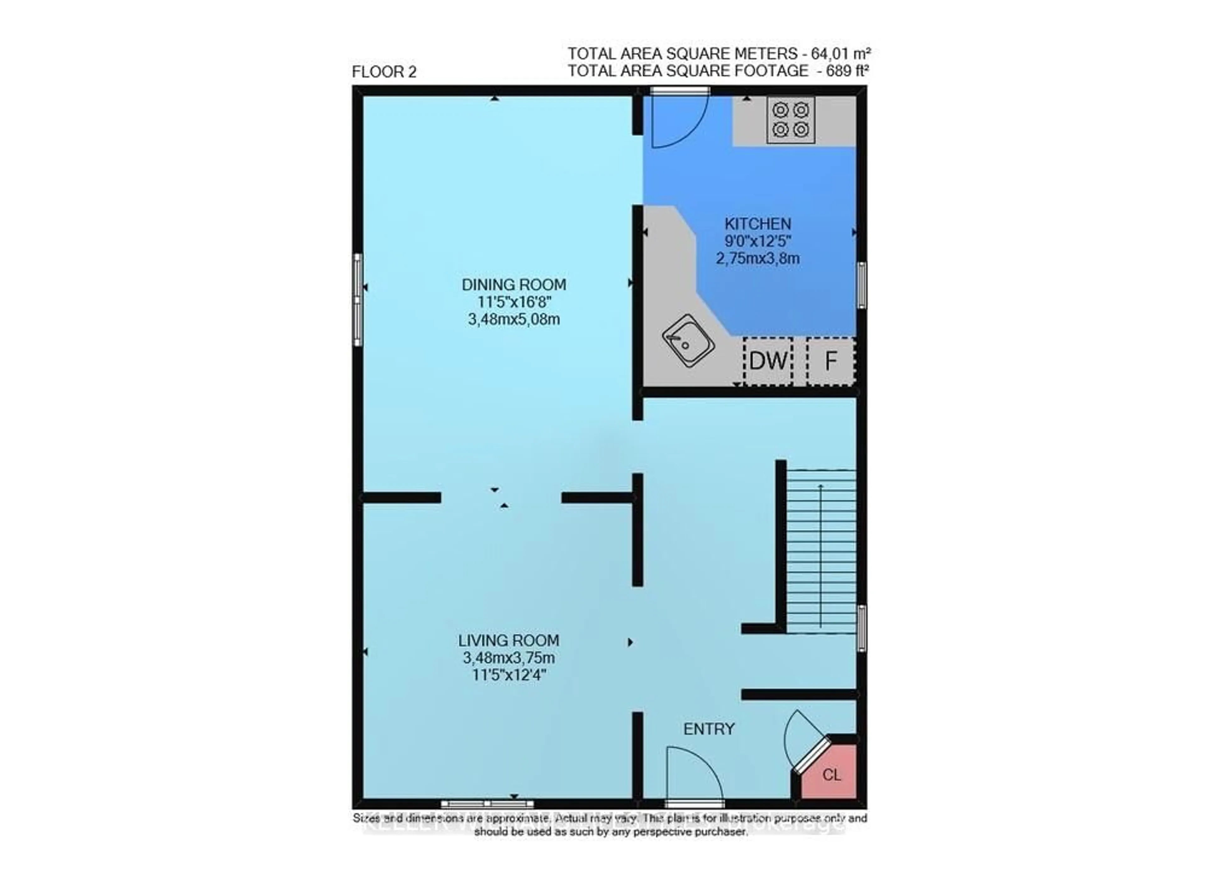 Floor plan for 145 Price St, London East Ontario N5Z 2J4