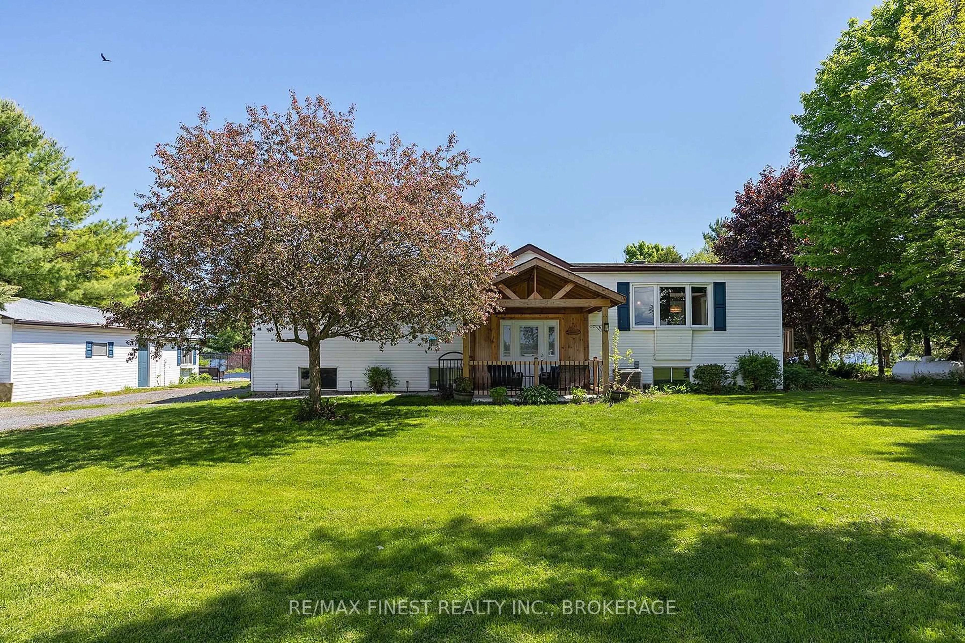 Home with vinyl exterior material, street for 4225 County Road 9 N/A, Napanee Ontario K7R 3K8
