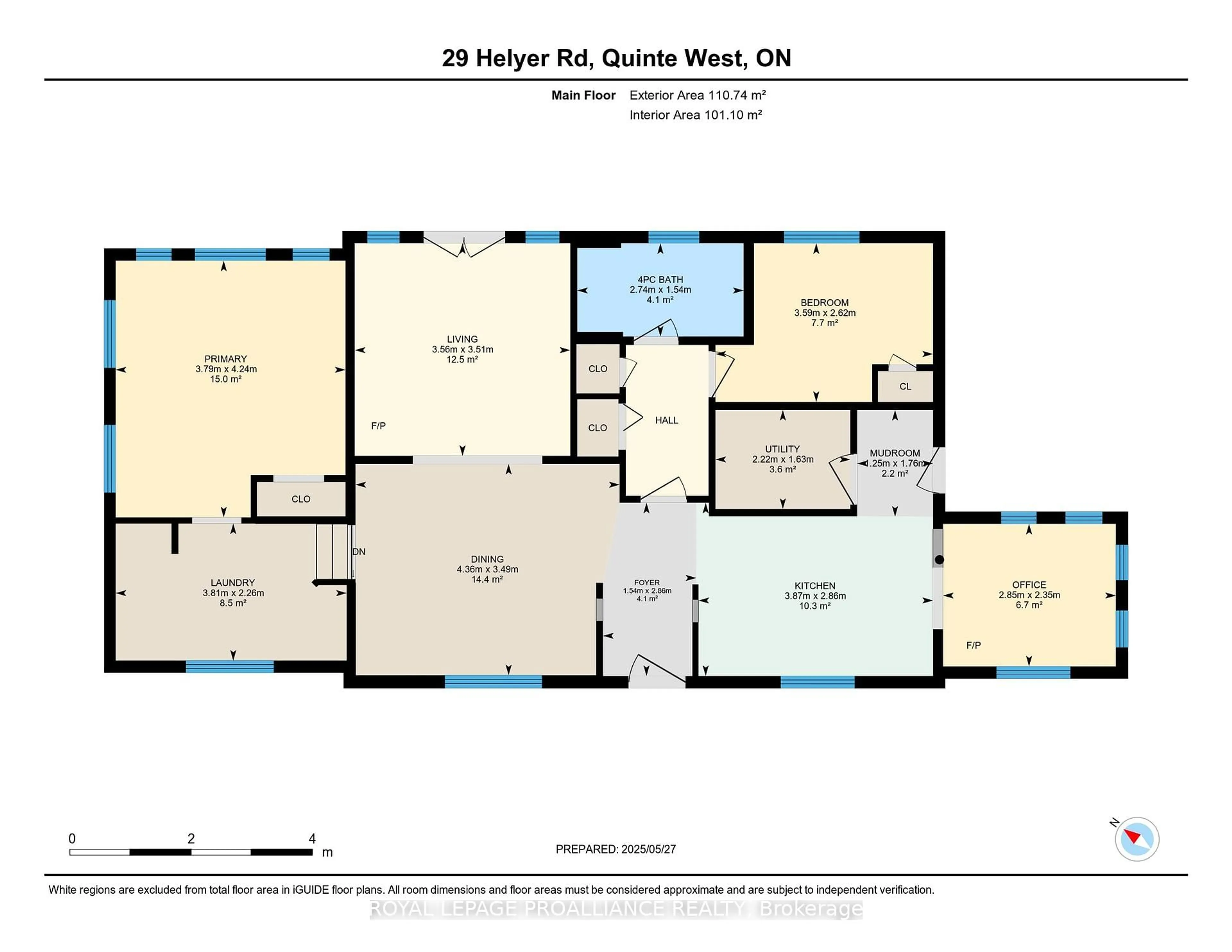 Floor plan for 29 Helyer Rd, Ingleside Ontario K8V 5P4