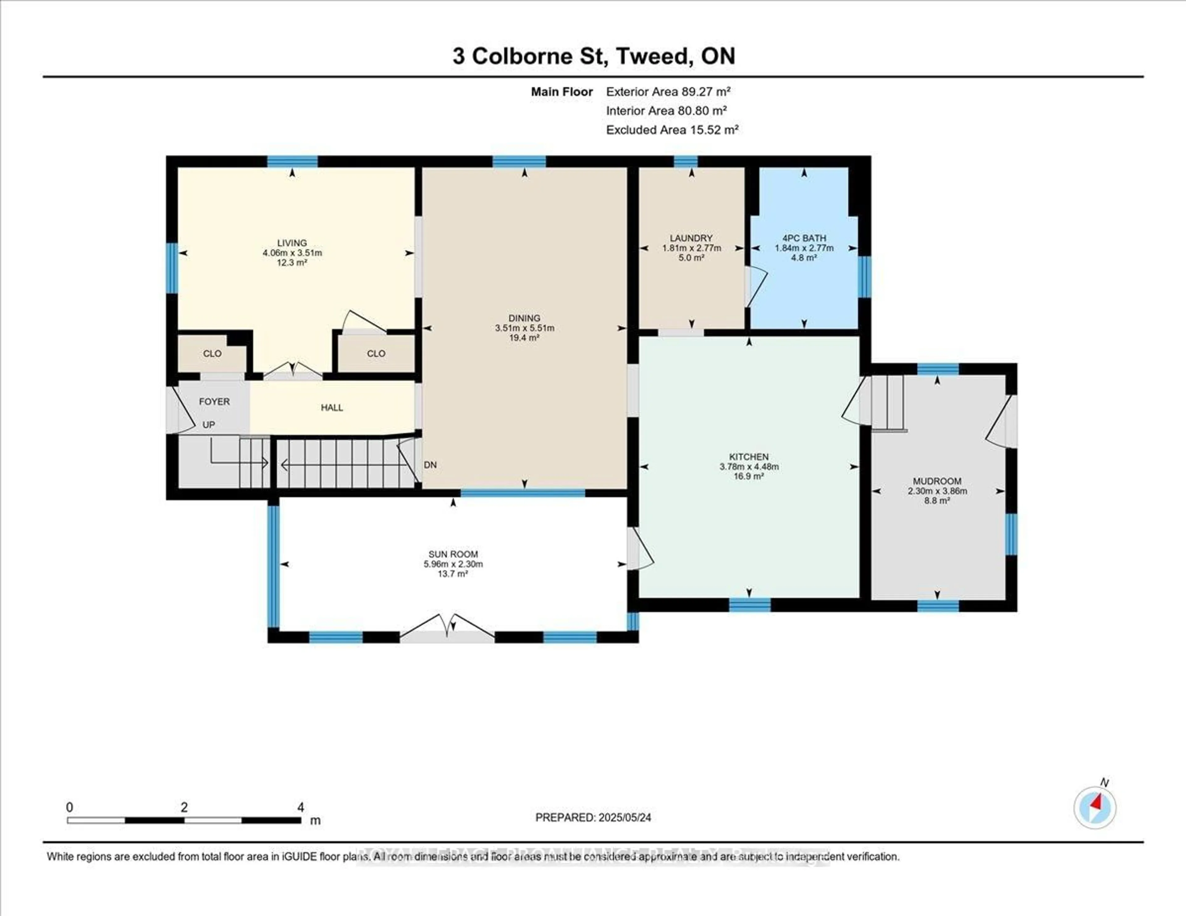 Floor plan for 3 Colborne St, Tweed Ontario K0K 3J0