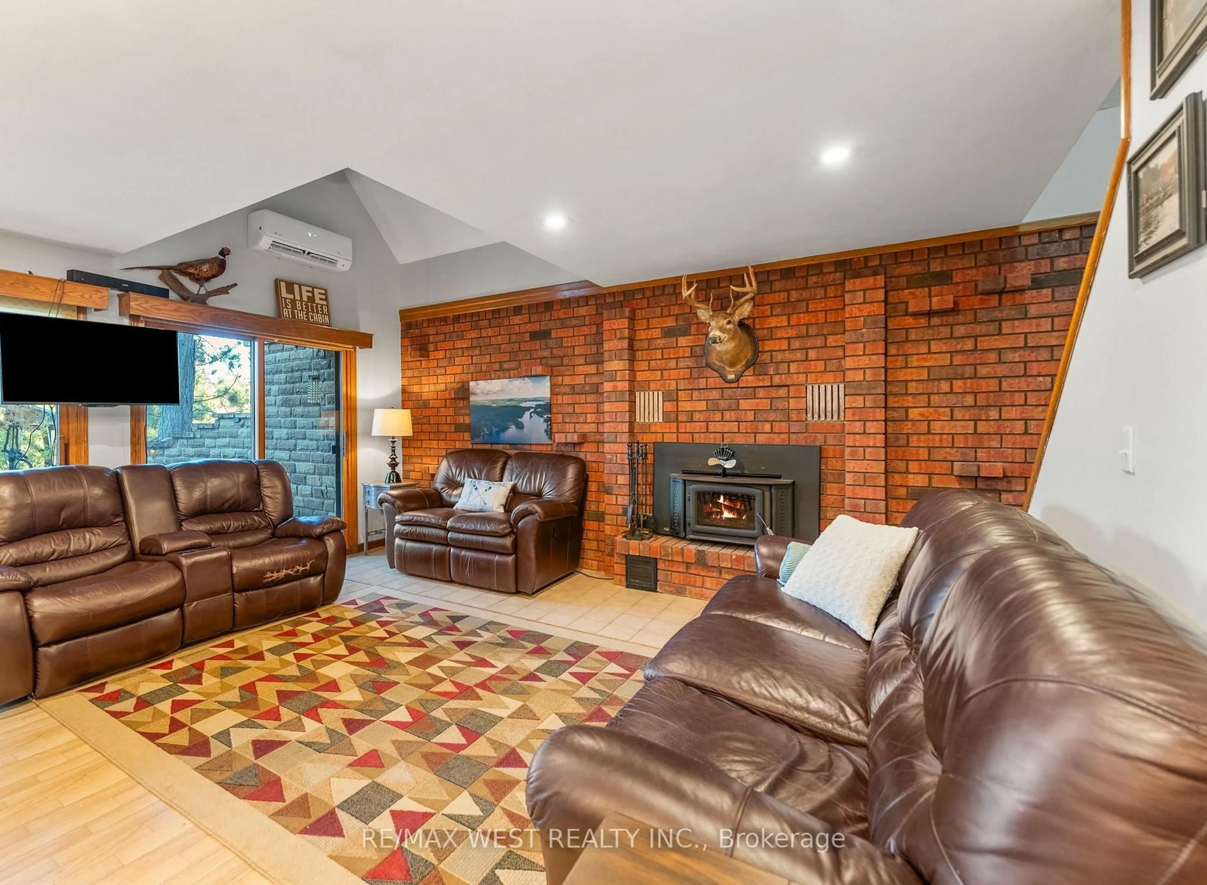 Living room with furniture, unknown for 440 Ohio Rd, Combermere Ontario K0J 1L0