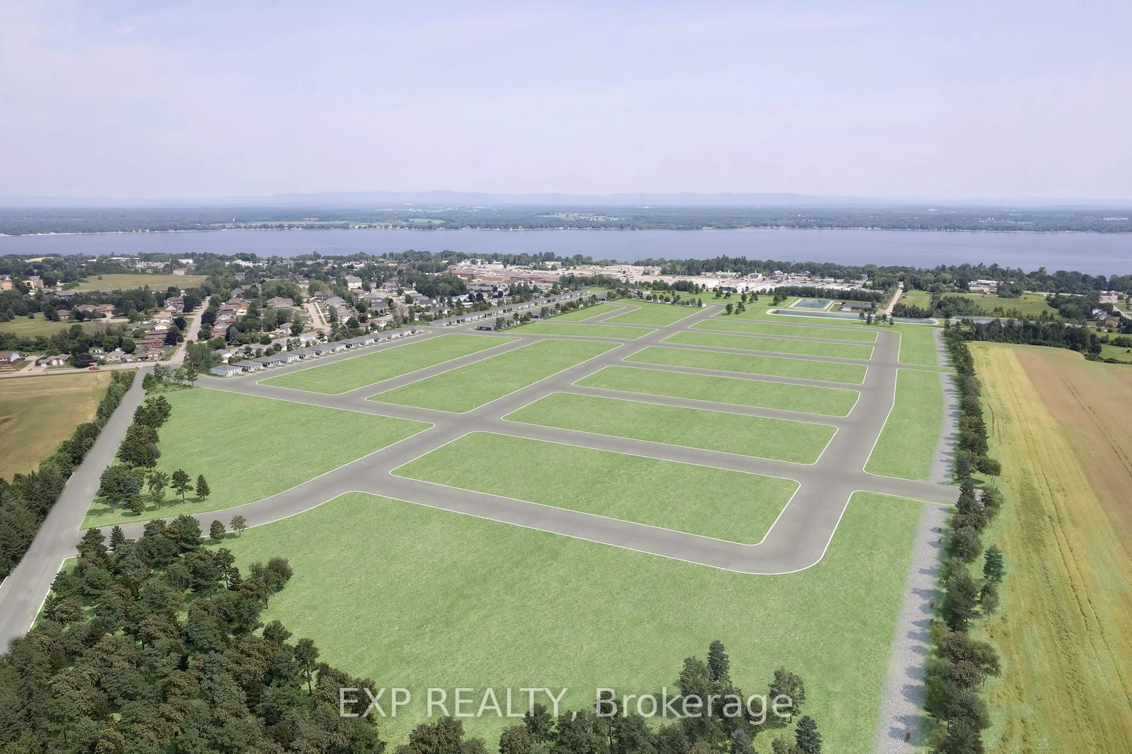 A pic from outside/outdoor area/front of a property/back of a property/a pic from drone, water/lake/river/ocean view for 39 Robinson Lane #Lot #25, Laurentian Valley Ontario K8A 7S1
