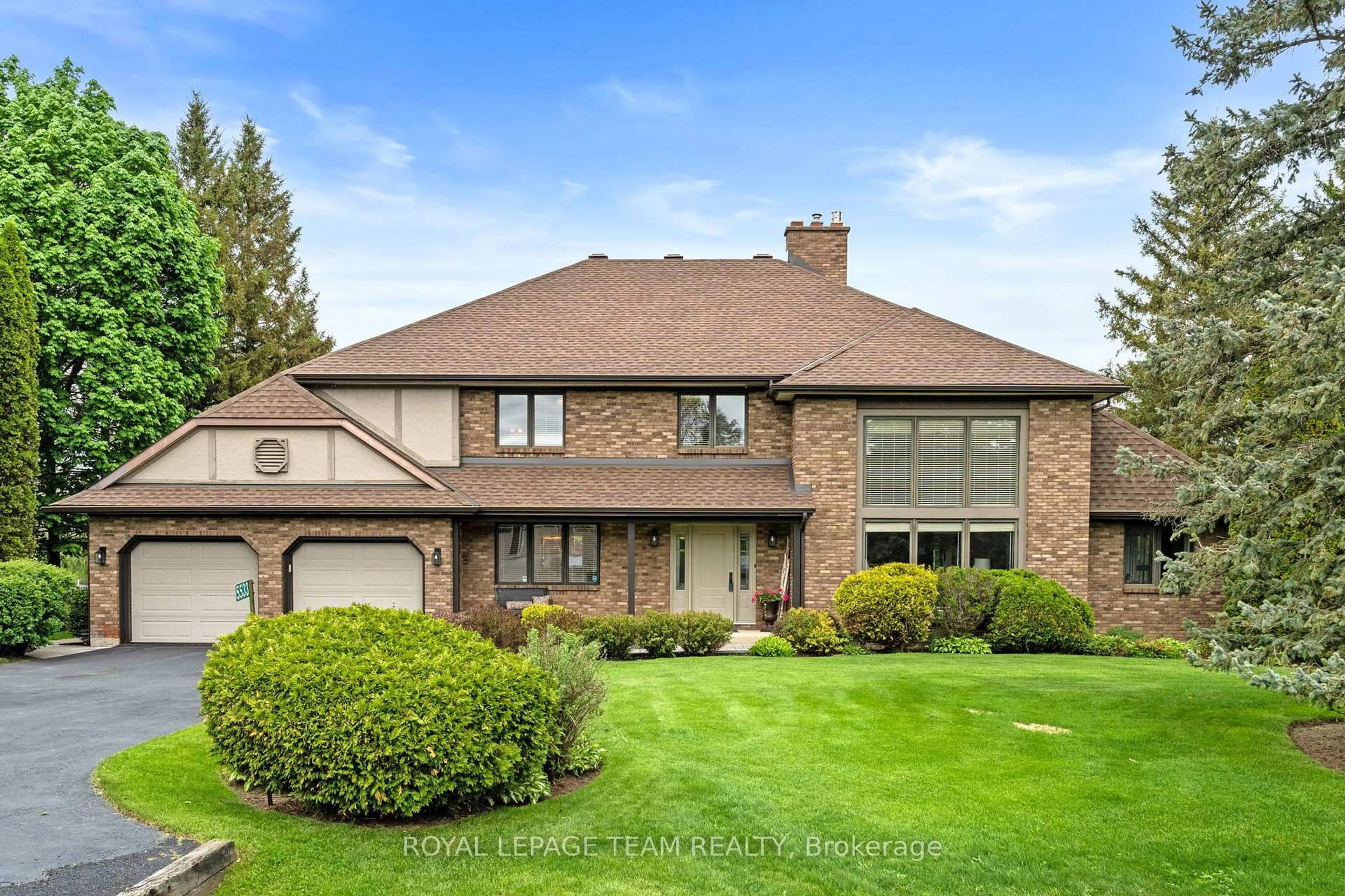 Home with brick exterior material, unknown for 5533 South Island Park Dr, Ottawa Ontario K4M 1J2