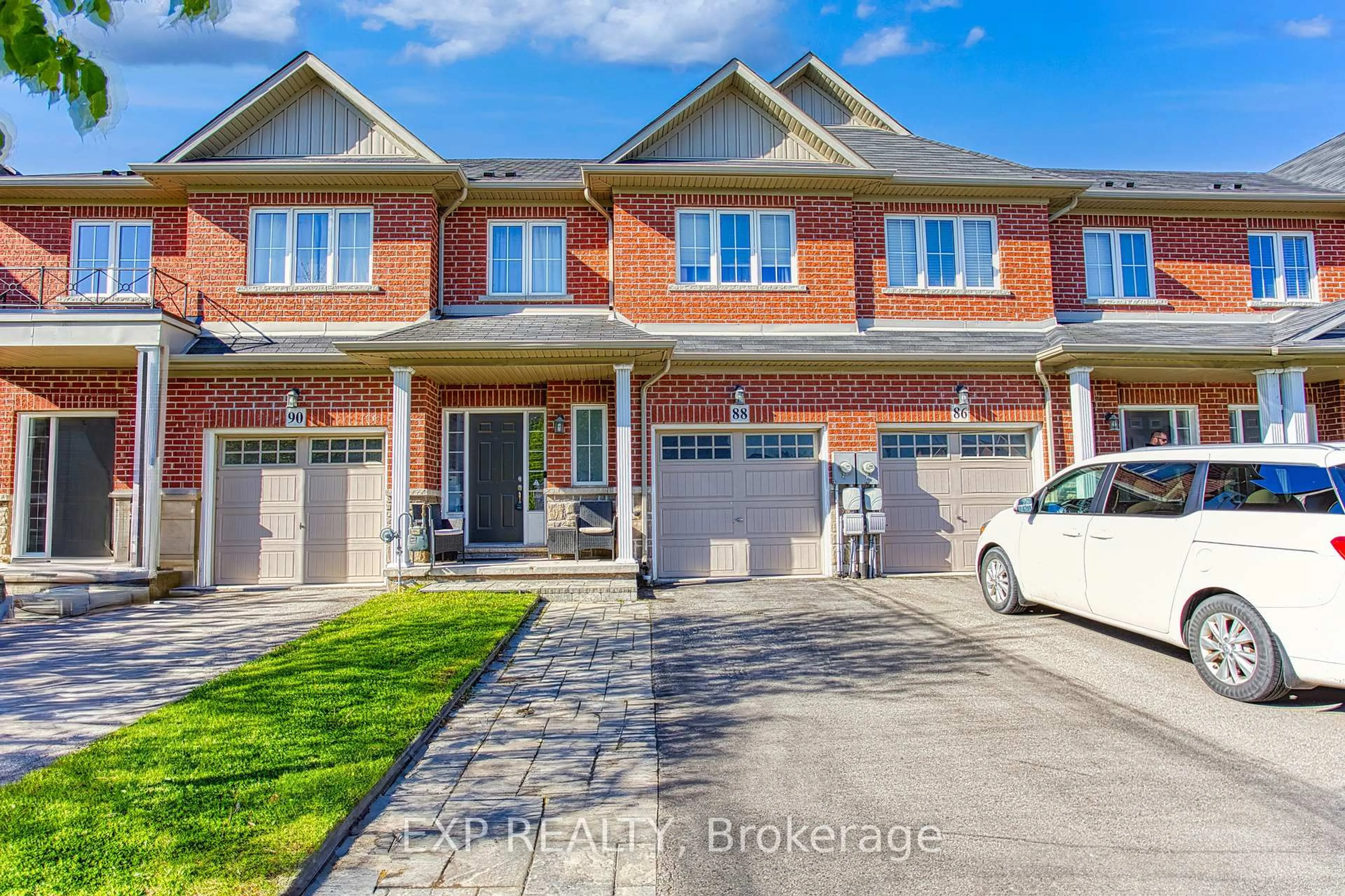 Home with brick exterior material, street for 88 Palacebeach Tr, Hamilton Ontario L8E 0B8