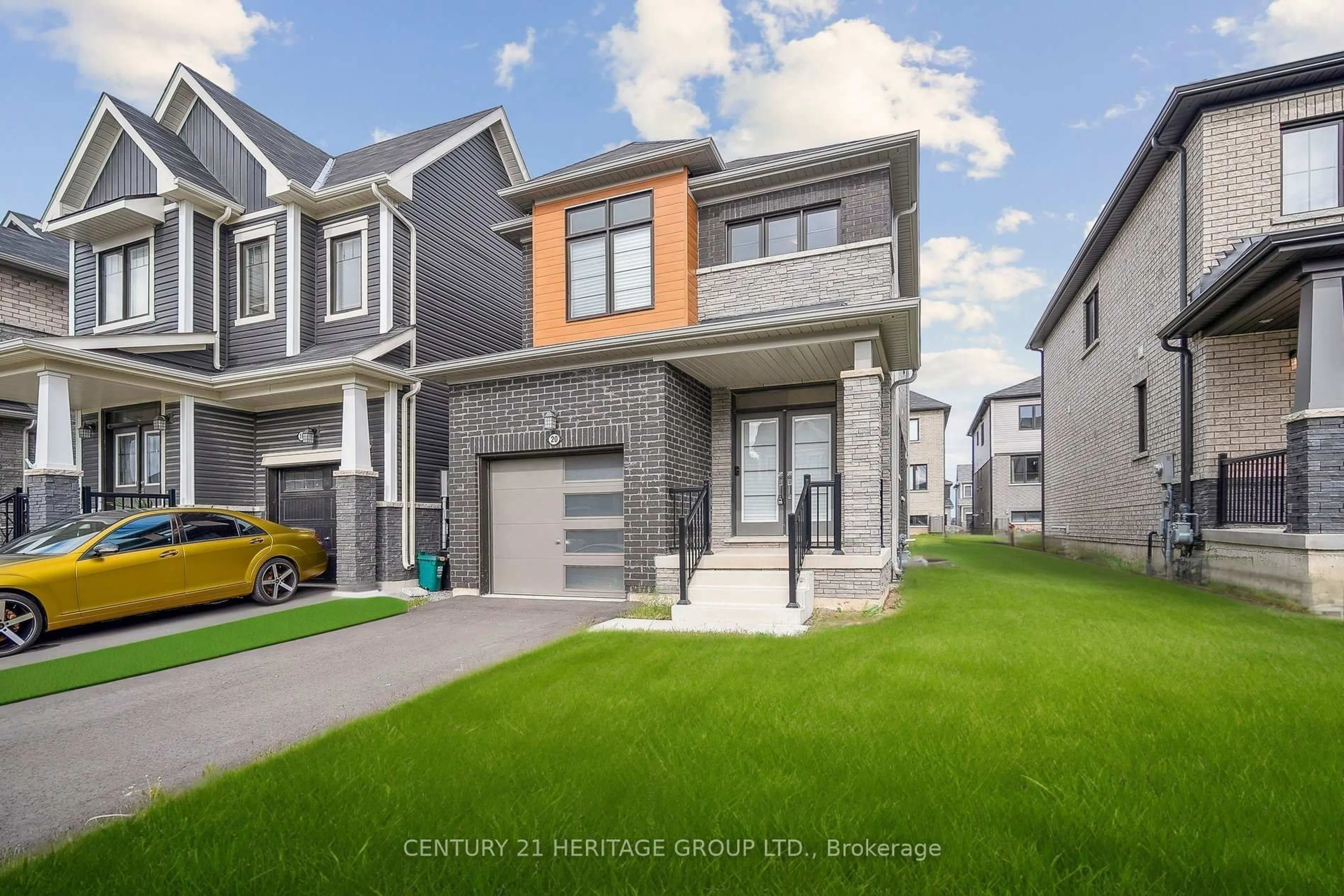Home with vinyl exterior material, street for 20 Sun Haven Lane, Thorold Ontario L2V 0K6