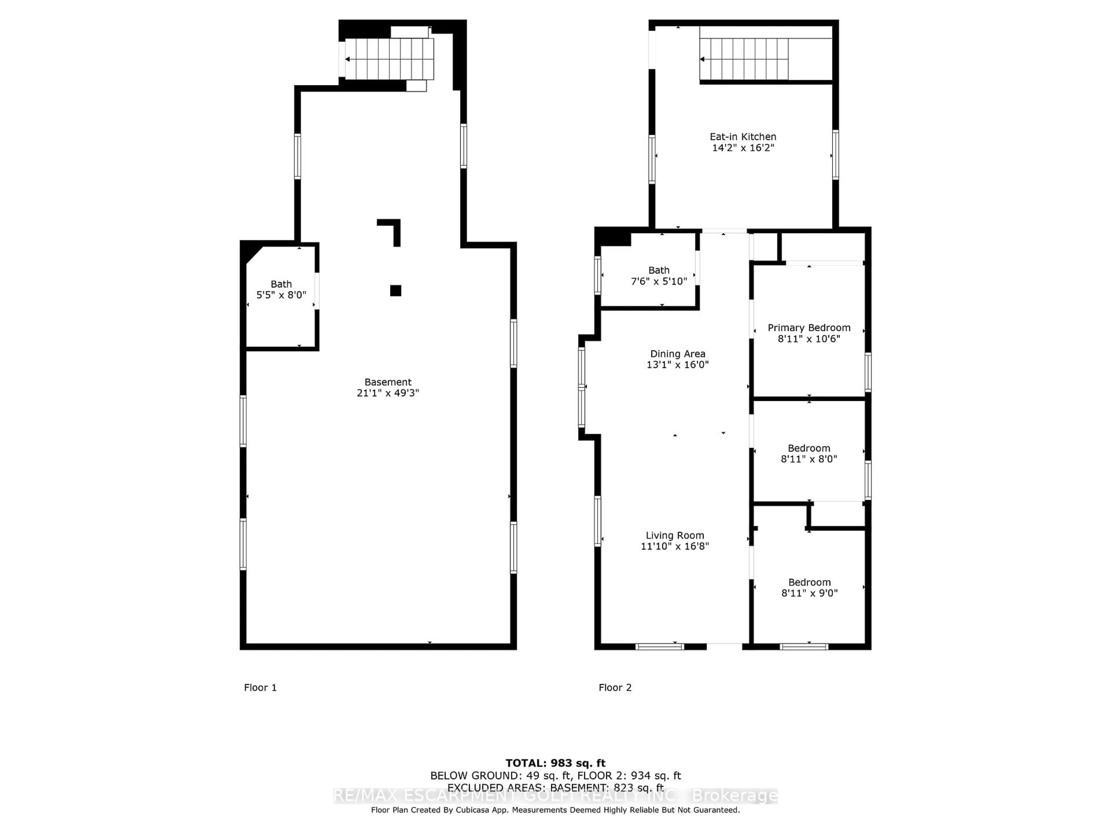 Floor plan for 80 HAYNES Ave, St. Catharines Ontario L2R 3Z3