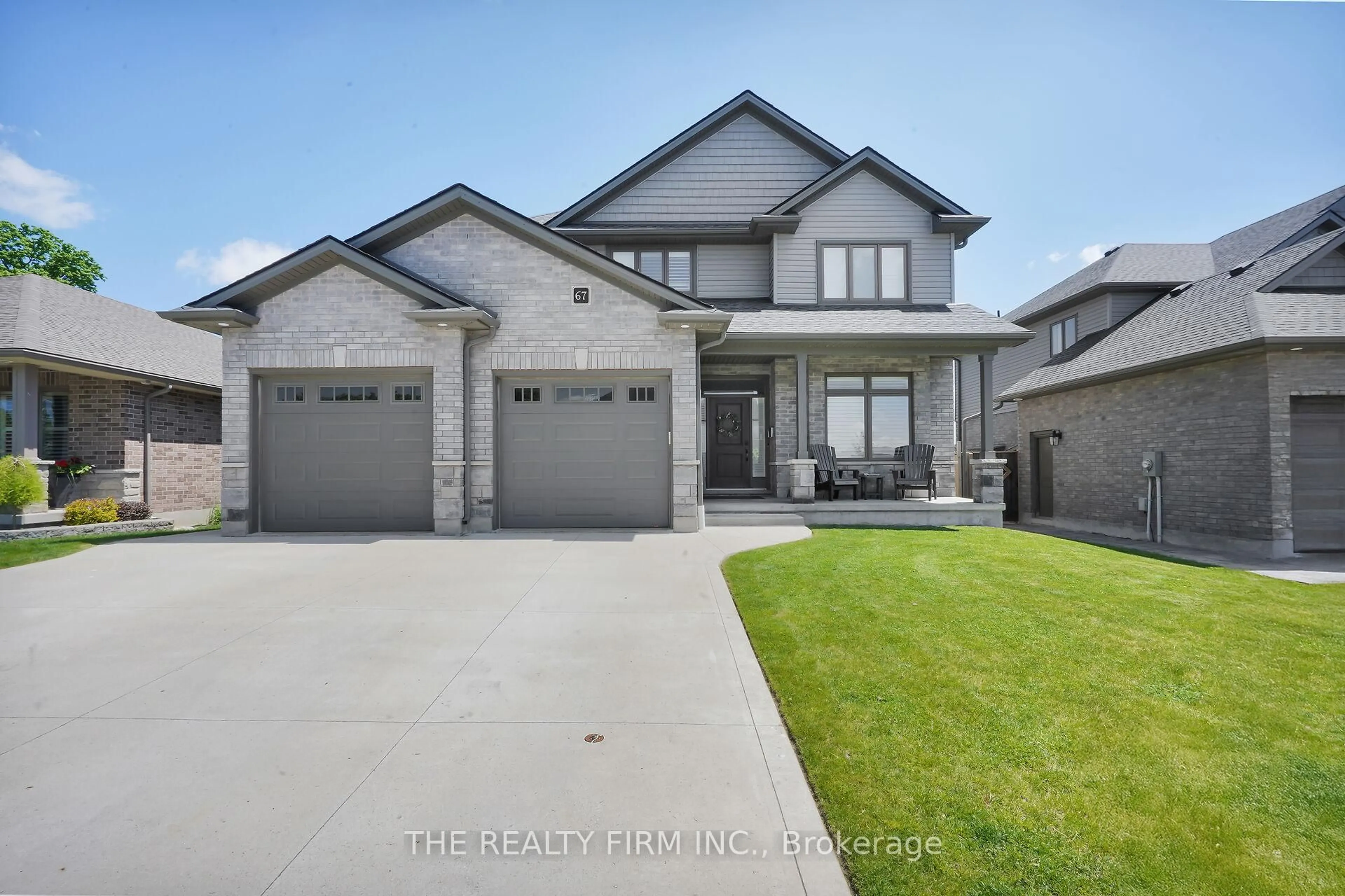 Home with brick exterior material, street for 67 Boyd Blvd, Zorra Ontario N0M 2M0
