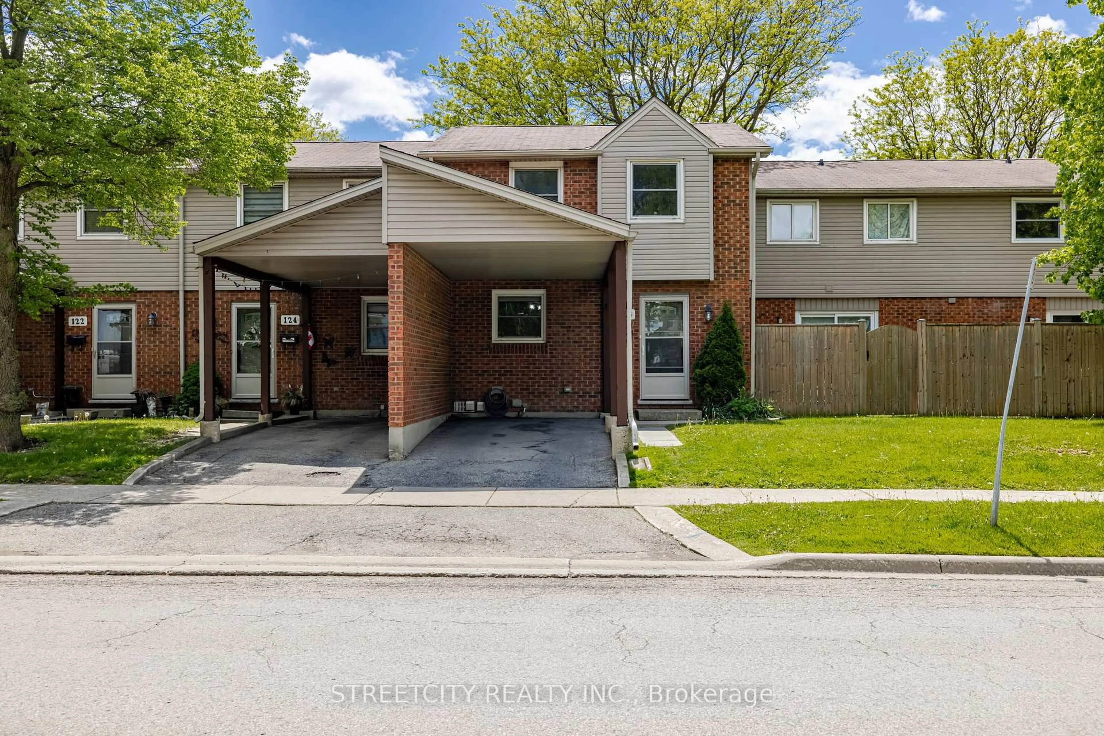 Home with brick exterior material, street for 1330 Jalna Blvd #126, London South Ontario N6E 2H7