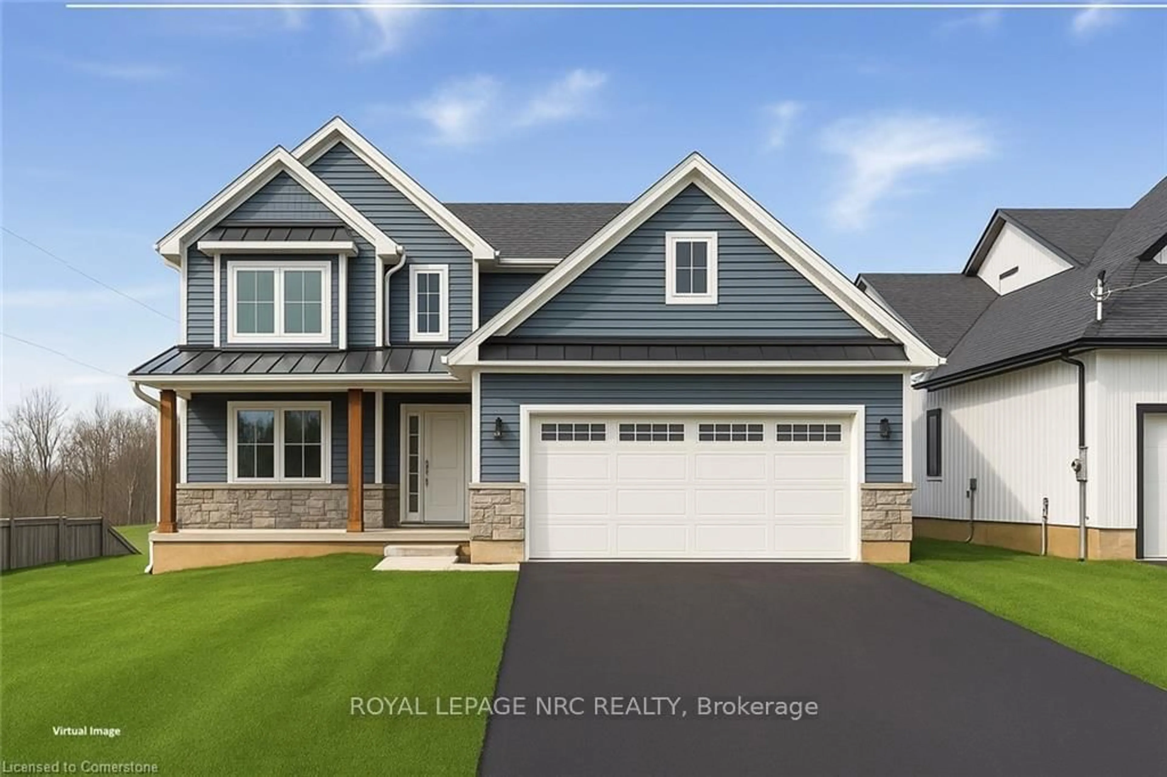 Home with vinyl exterior material, street for 4364 Victoria Ave, Lincoln Ontario L0R 2E0
