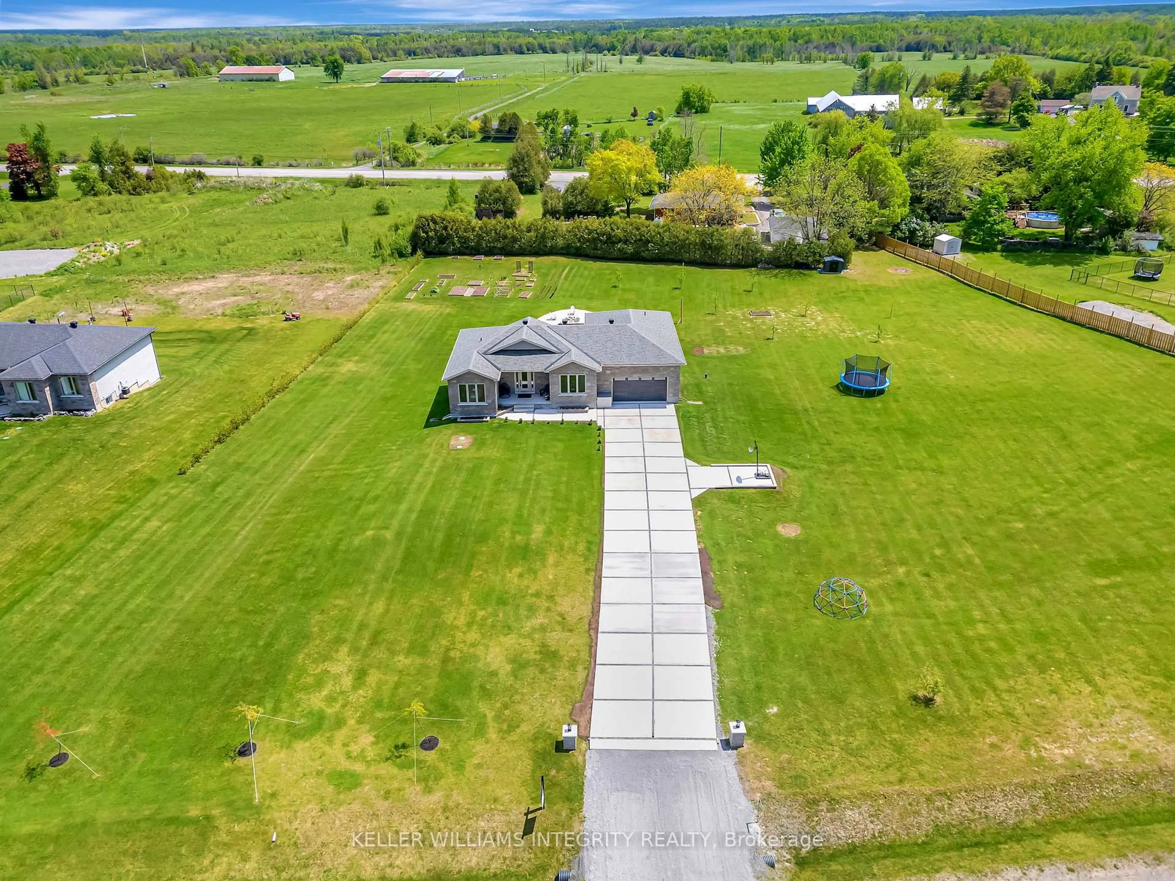 A pic from outside/outdoor area/front of a property/back of a property/a pic from drone, water/lake/river/ocean view for 244 Starlight Pl, Ashton Ontario K0A 1B0