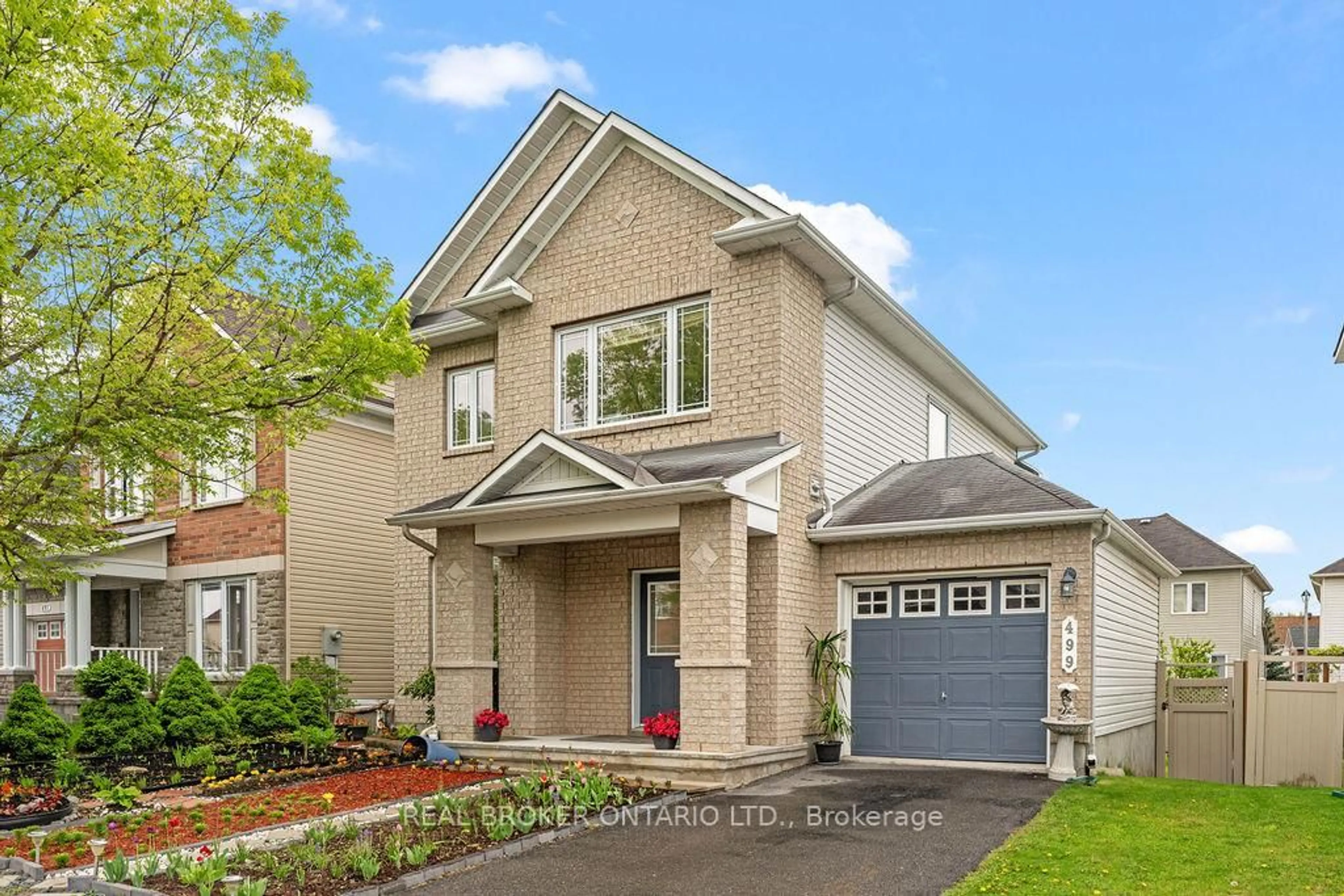 Home with brick exterior material, street for 499 Paul Metivier Dr, Ottawa Ontario K2J 0H4