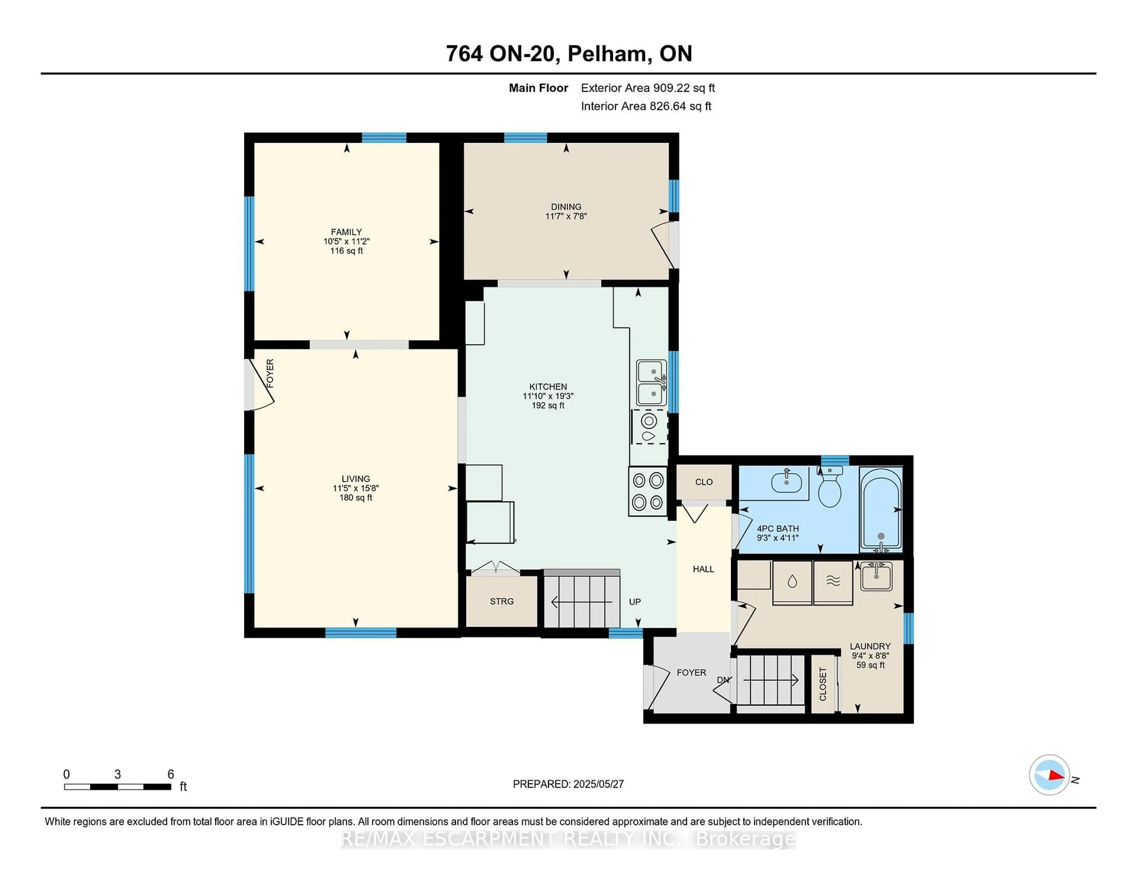 Floor plan for 764 REGIONAL 20 Rd, Pelham Ontario L0S 1C0