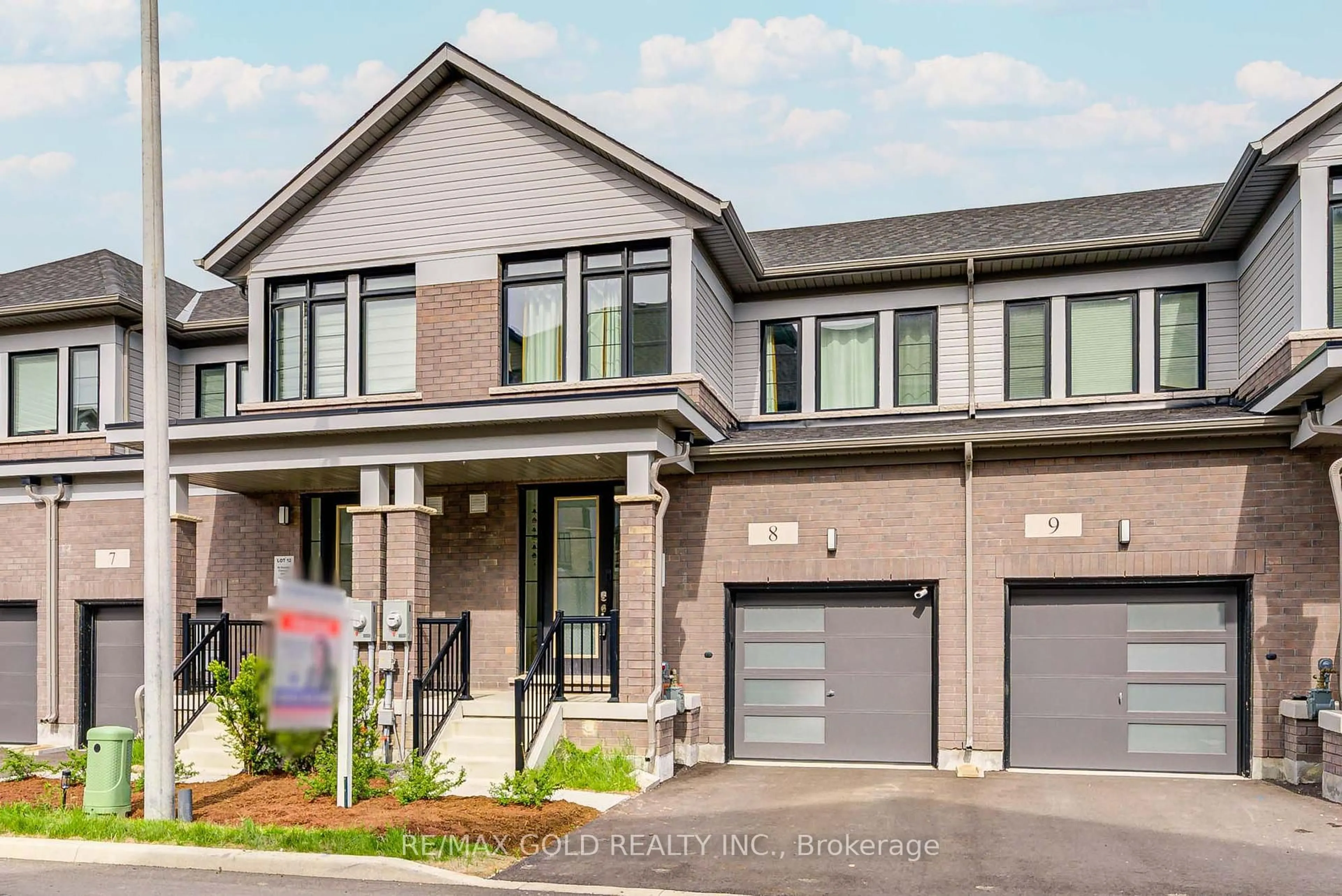 Home with brick exterior material, street for 10 Freedom Cres #8, Hamilton Ontario L0R 1W0