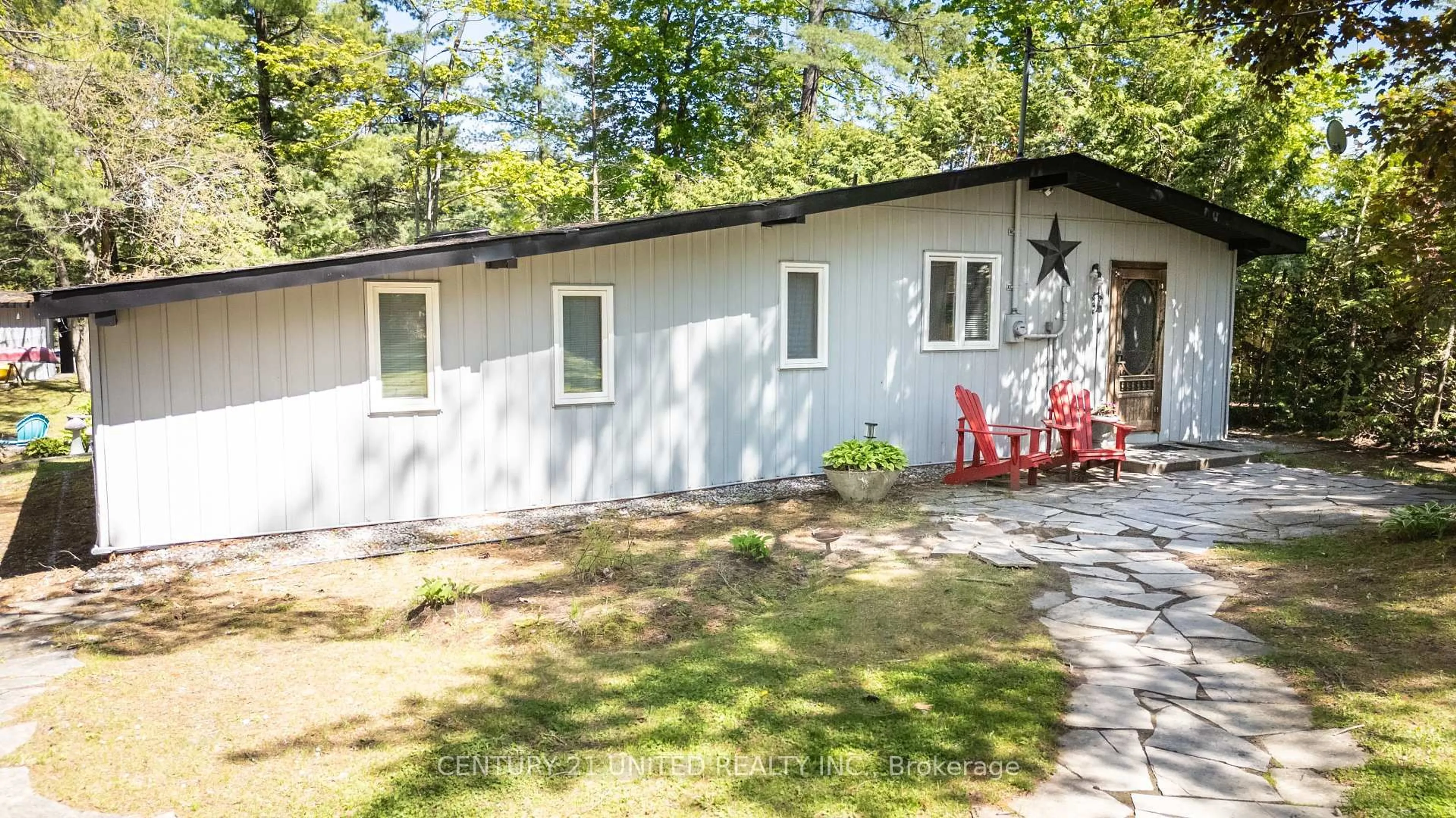 Home with vinyl exterior material, street for 109 Stanley Rd, Kawartha Lakes Ontario K0M 2T0