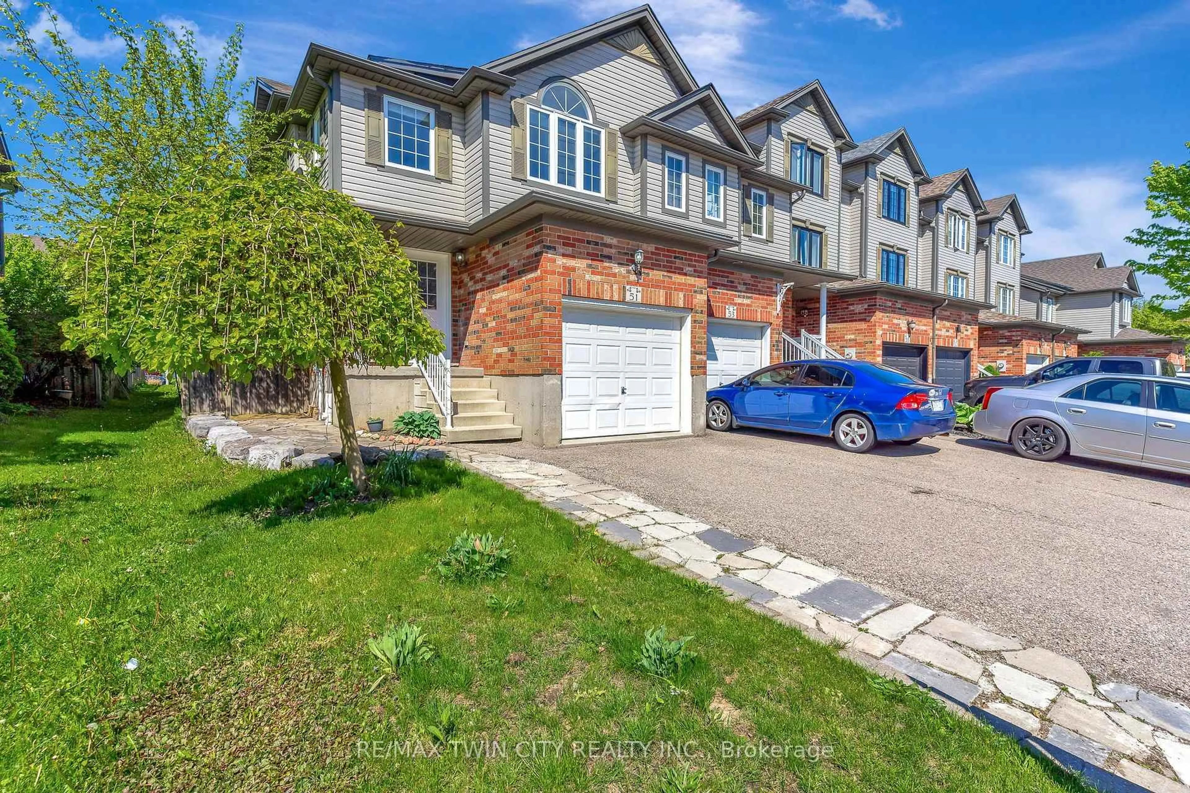 A pic from outside/outdoor area/front of a property/back of a property/a pic from drone, street for 51 Madeleine St, Kitchener Ontario N2R 1V4