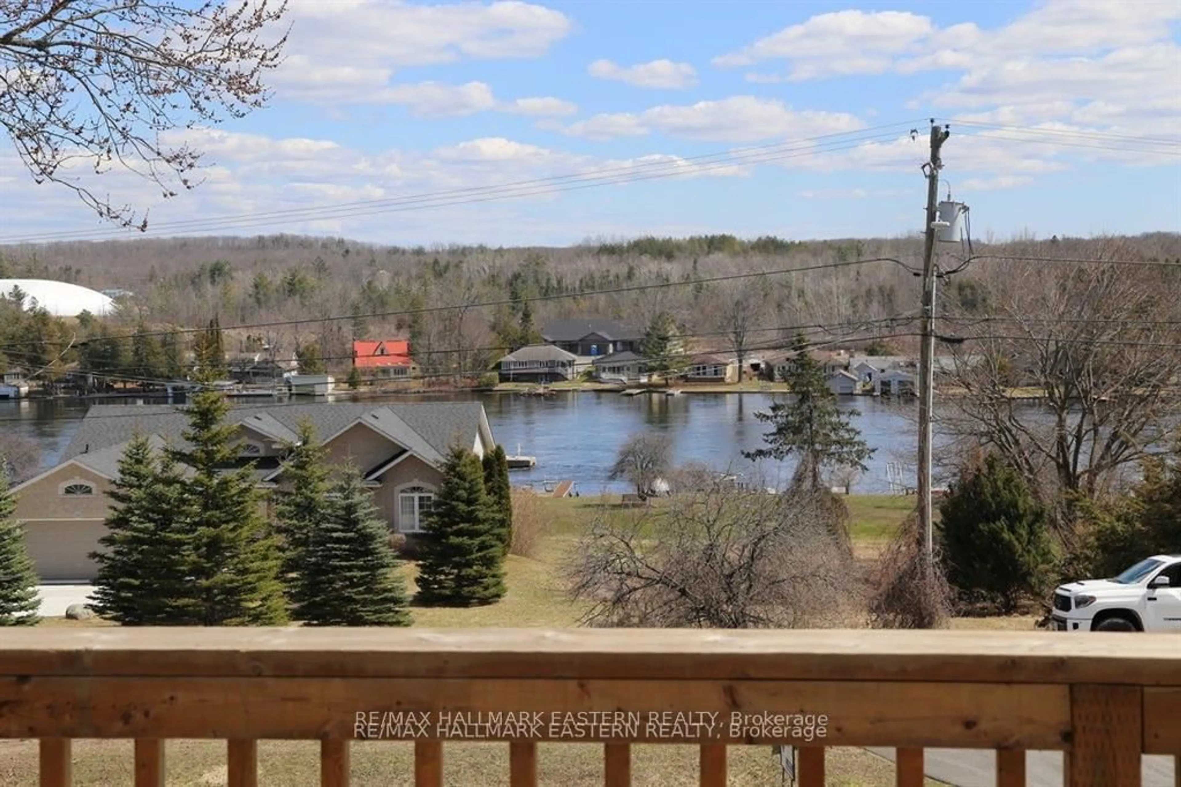 Patio, water/lake/river/ocean view for 145 Park Lane, Asphodel-Norwood Ontario K0L 1Y0