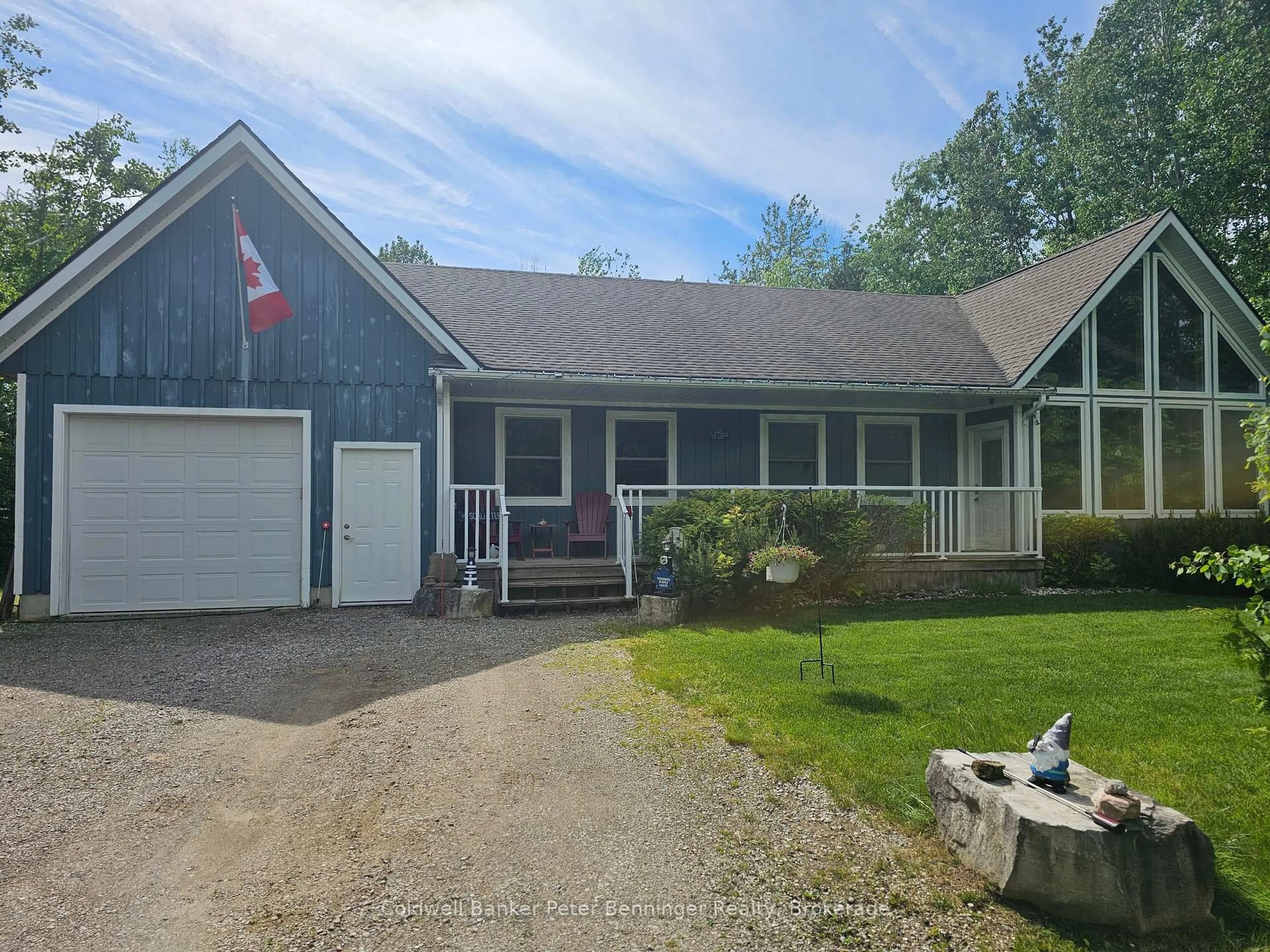 A pic from outside/outdoor area/front of a property/back of a property/a pic from drone, street for 32 Pine Forest Dr, South Bruce Peninsula Ontario N0H 1P0