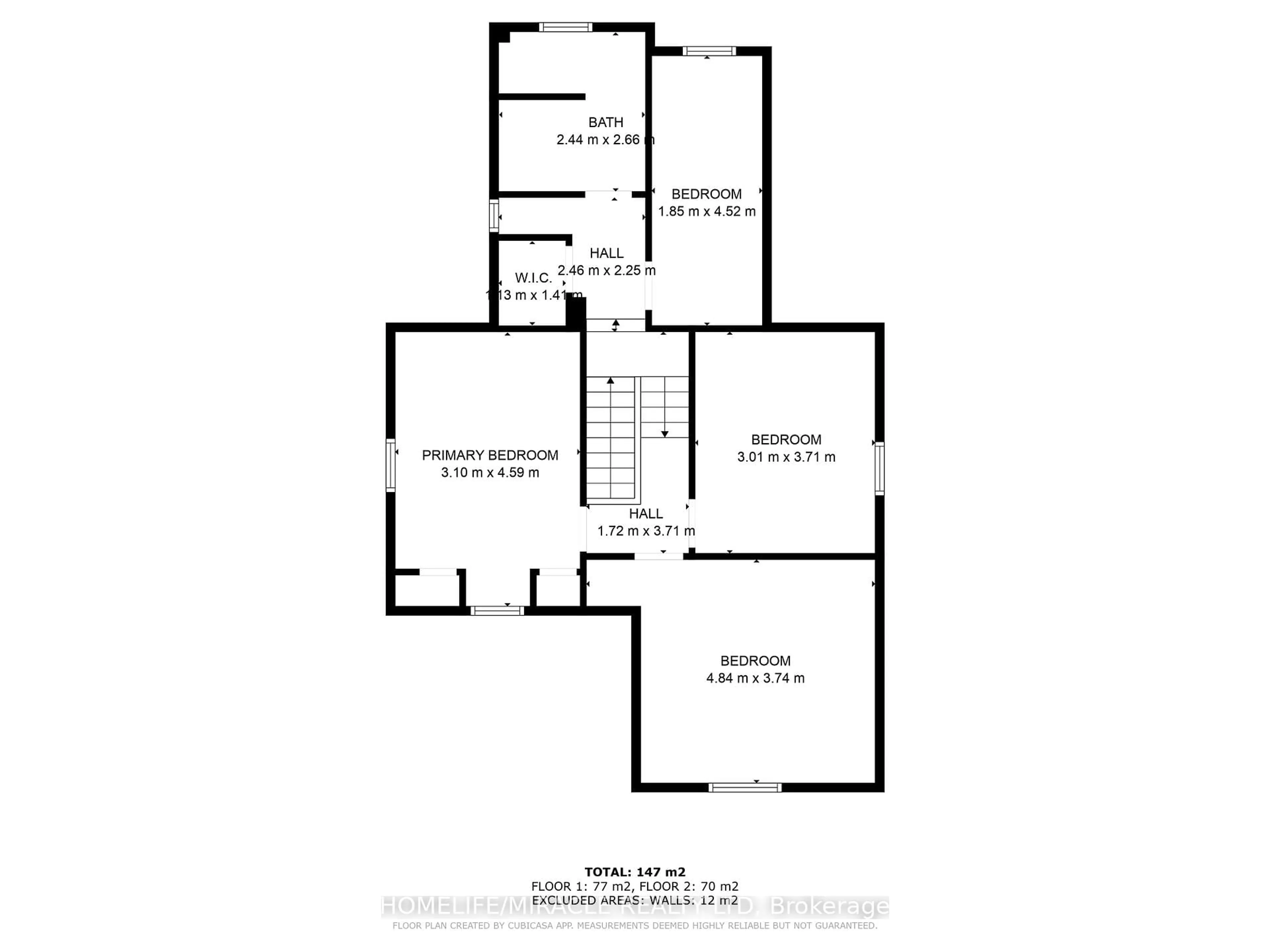 Floor plan for 24 Albion St, Belleville Ontario K8N 3R8
