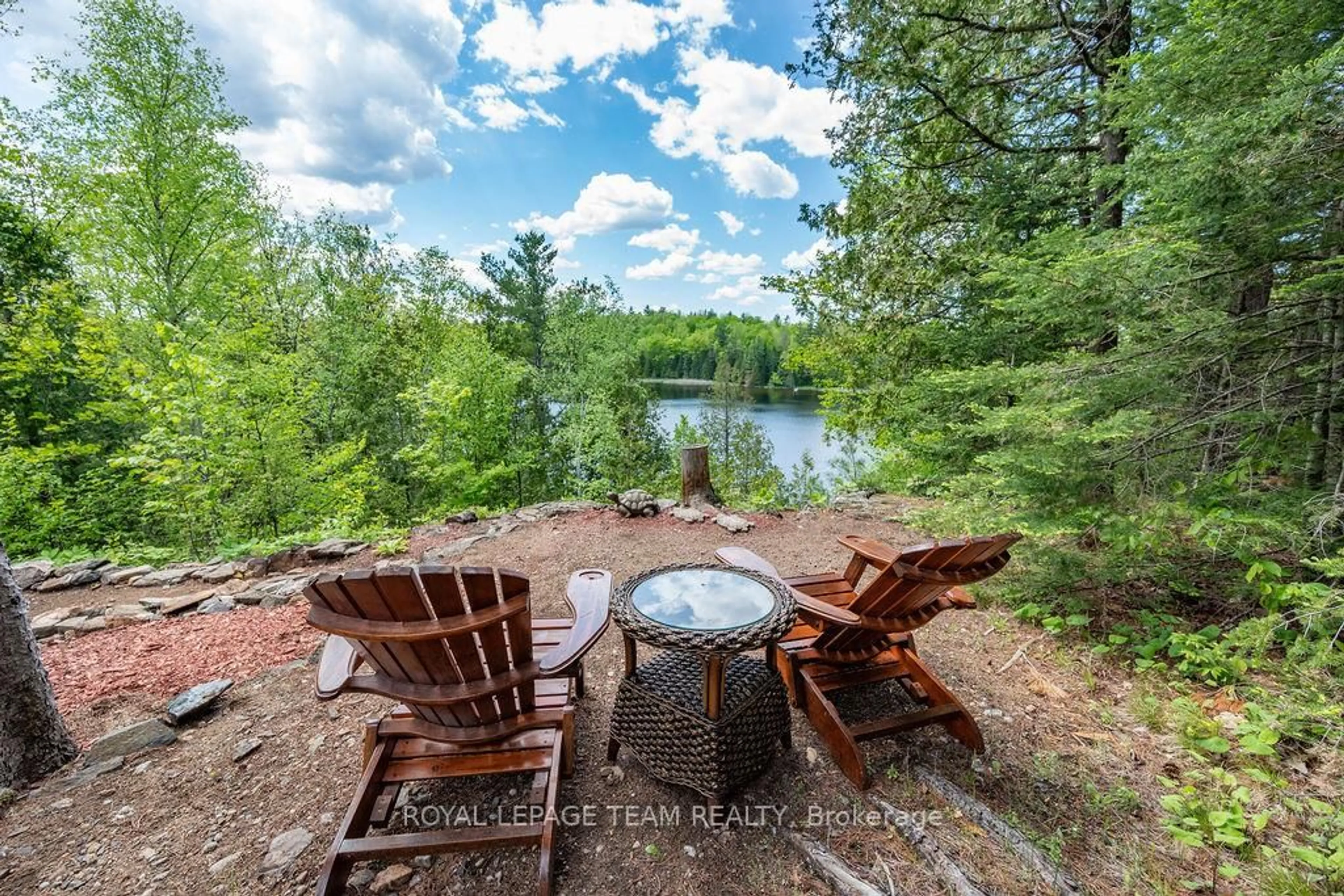 Patio, water/lake/river/ocean view for 861 Stones Lake Rd, Calabogie Ontario K0J 1H0
