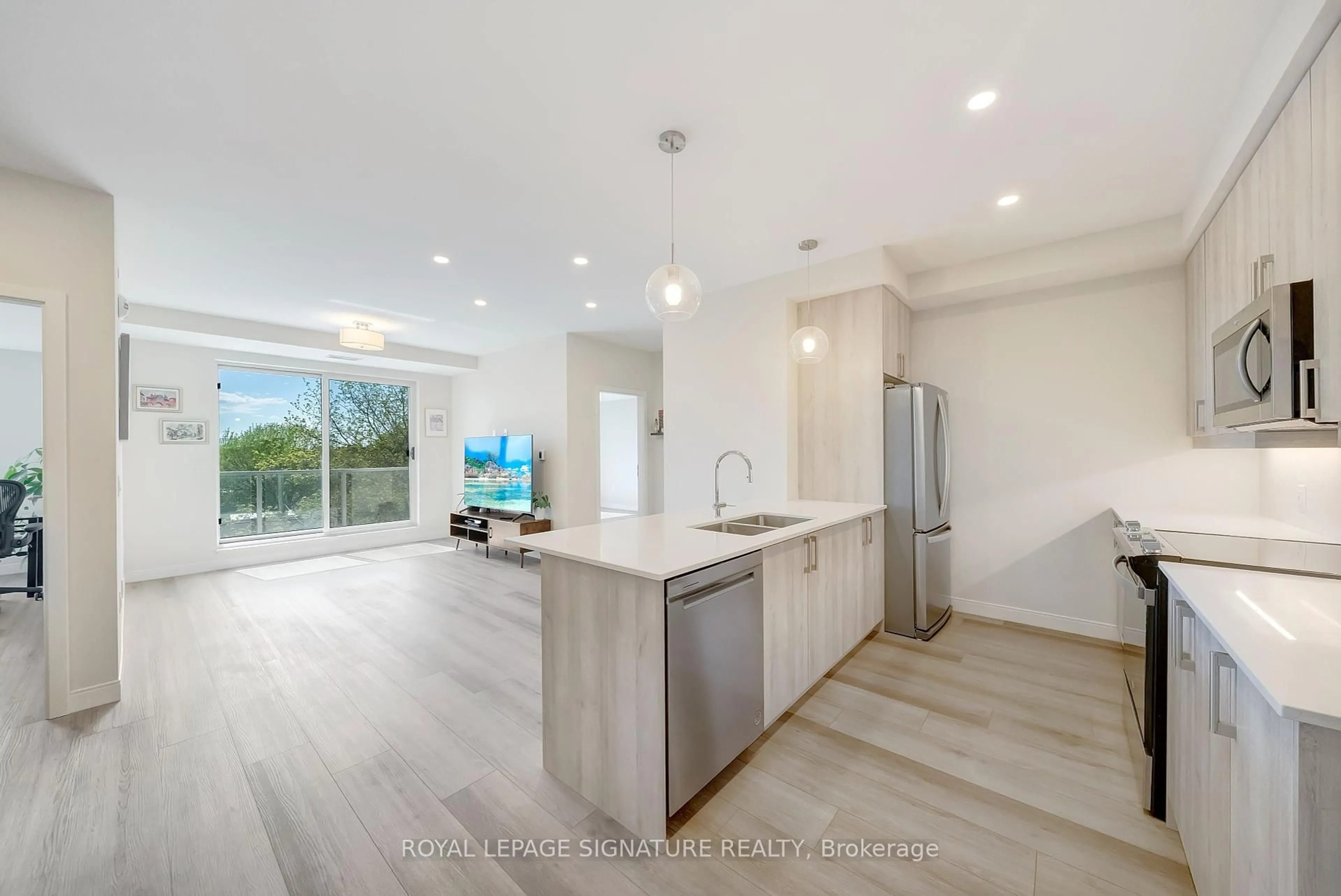 Open concept kitchen, unknown for 118 West St #502, Port Colborne Ontario L3K 4C9